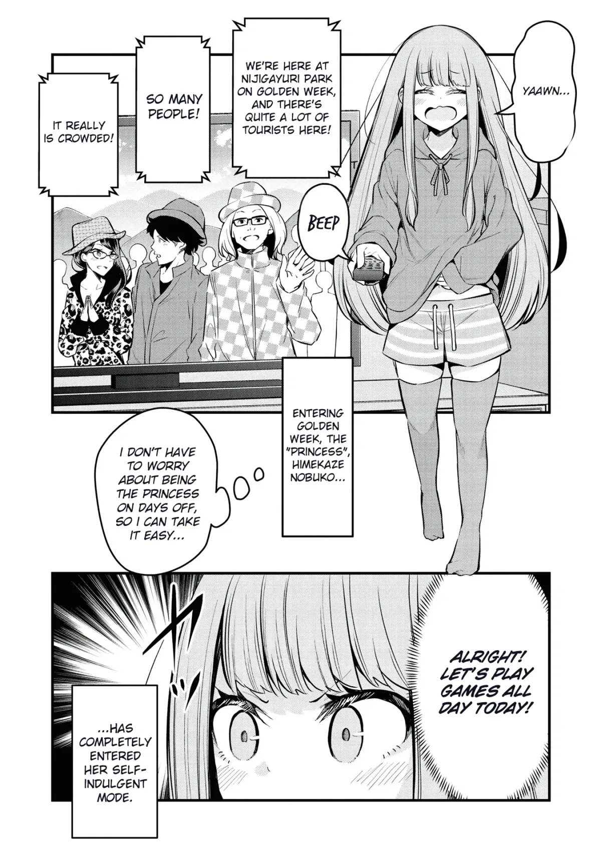 Tsun Hime-sama to dame Ouji-chan Chapter 7 page 1 - 