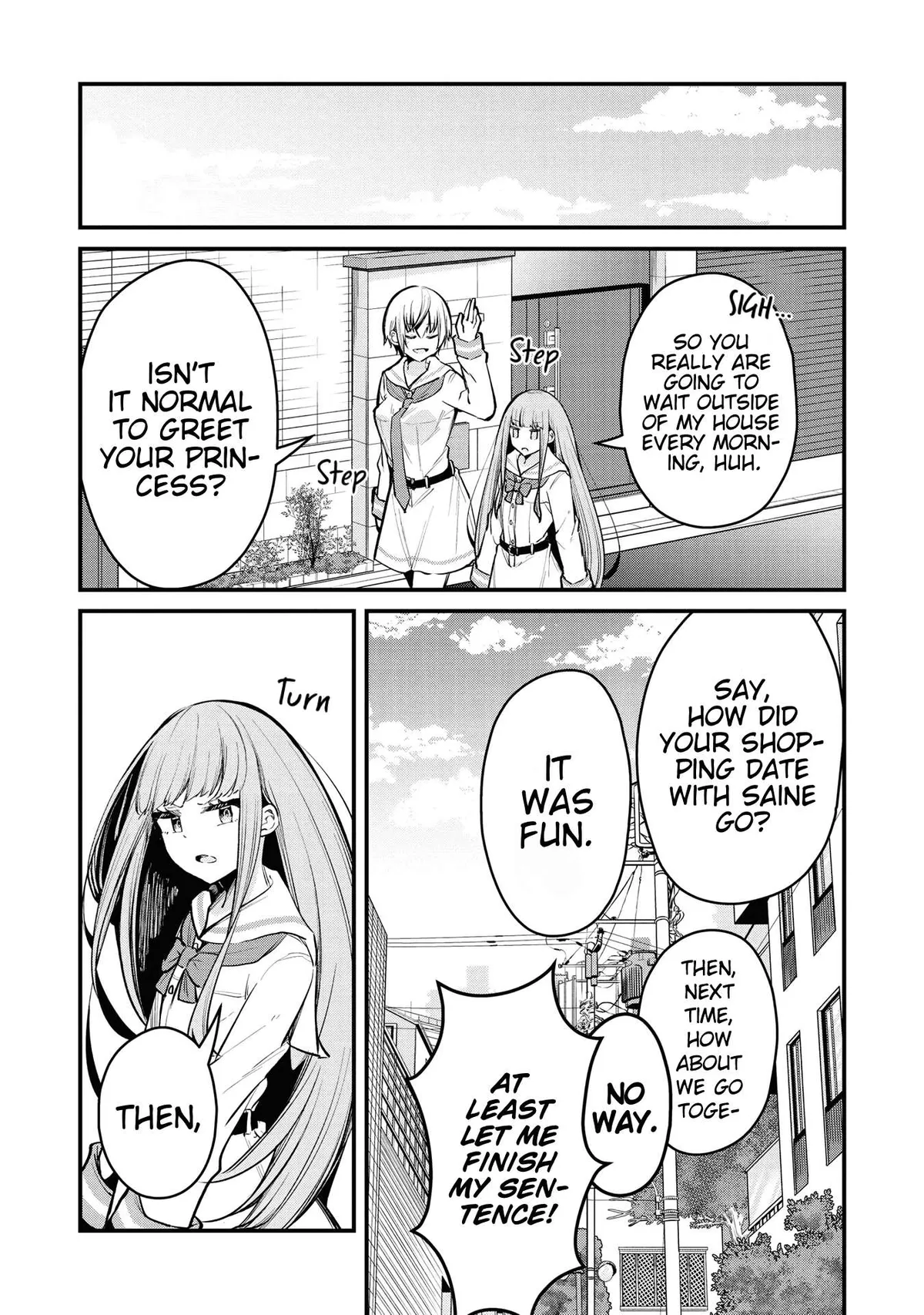 Tsun Hime-sama to dame Ouji-chan Chapter 9 page 4 - 