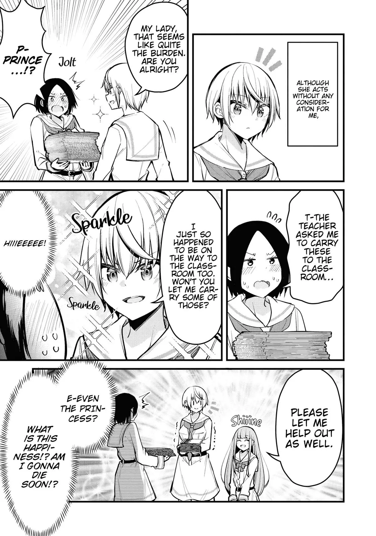 Tsun Hime-sama to dame Ouji-chan Chapter 9 page 7 - 