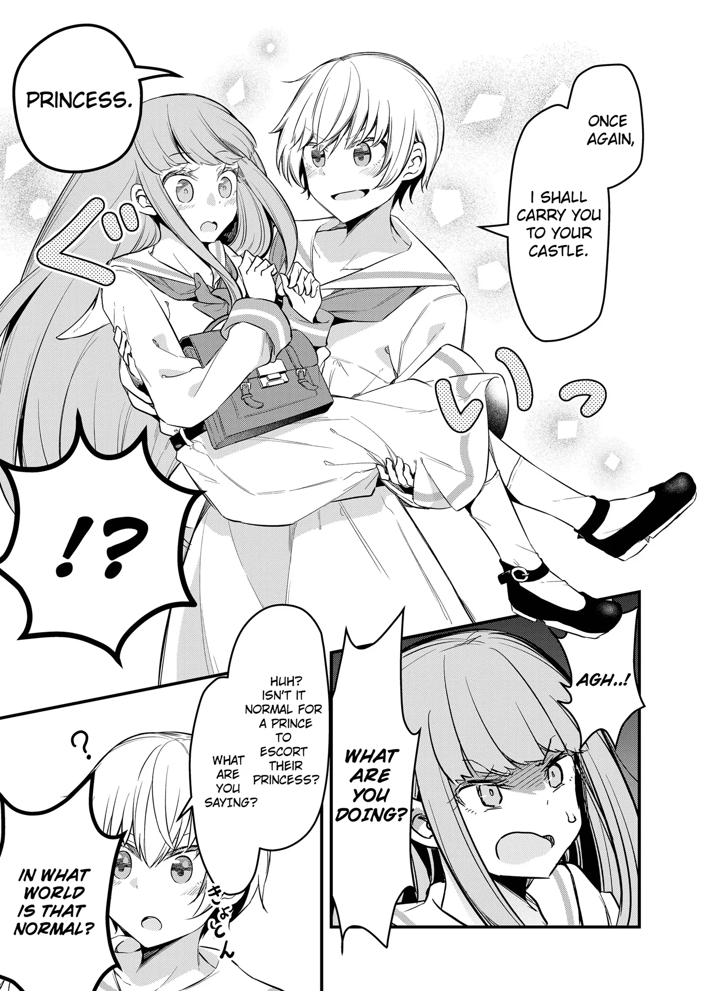 Tsun Himesama to Dame Ouji-chan Chapter 1 page 21 - 