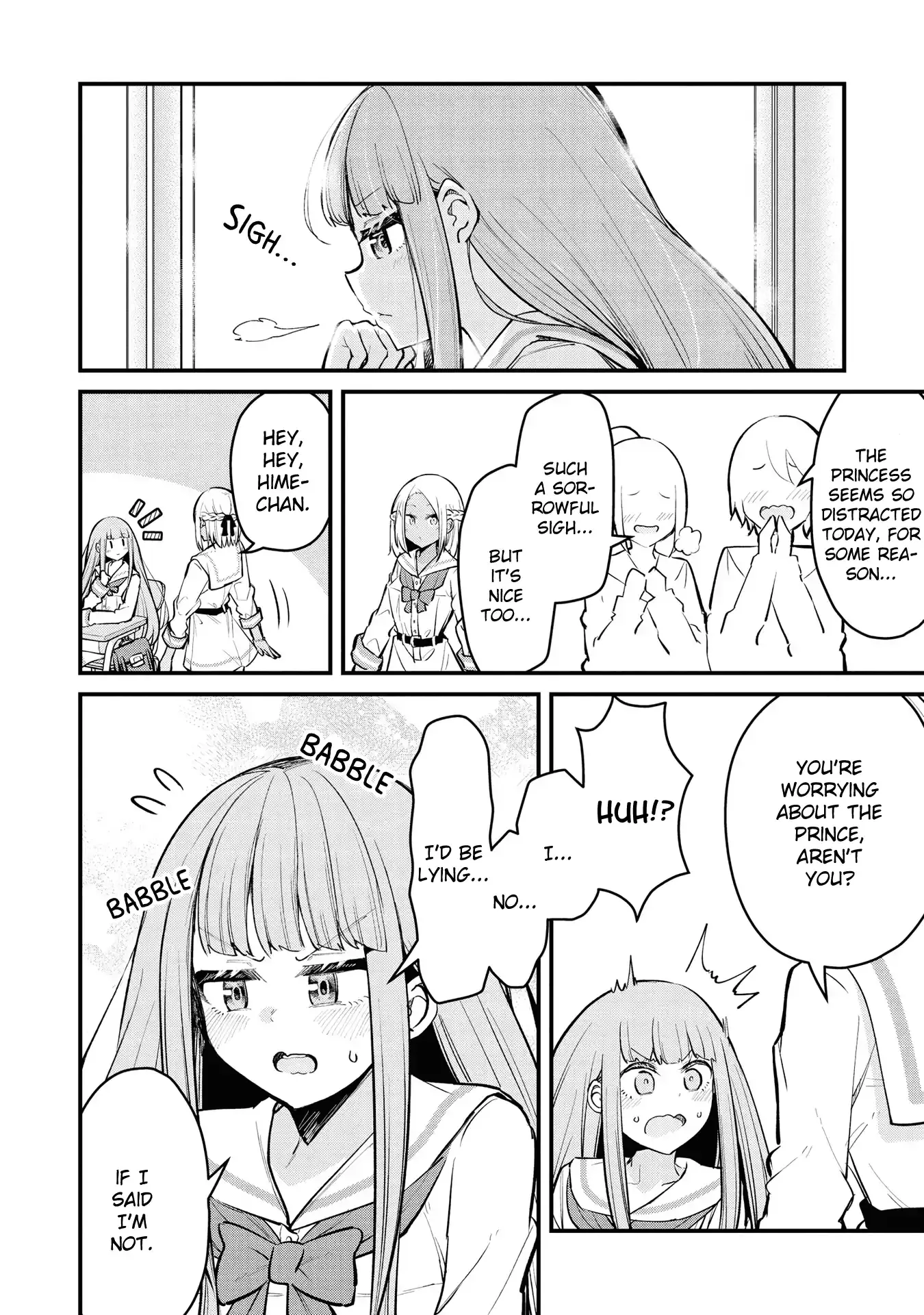 Tsun Himesama to Dame Ouji-chan Chapter 11 page 8 - 
