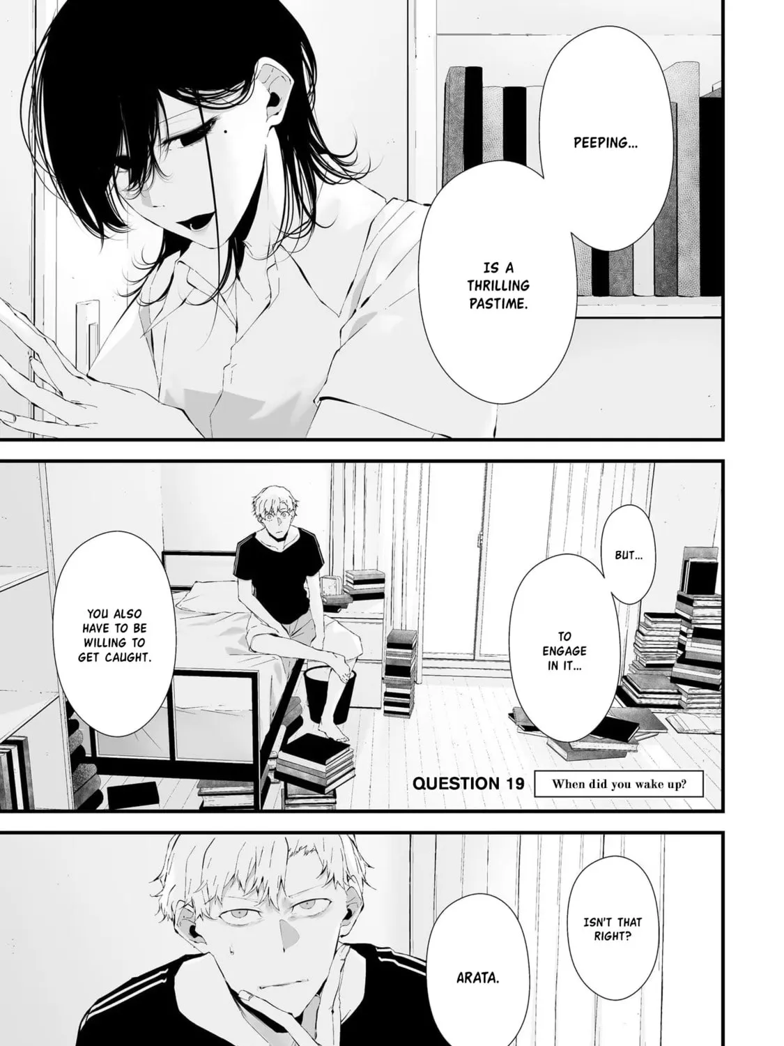 Tsurenai Hodo Aokute Azatoi Kurai ni Akai Chapter 19 page 1 - 