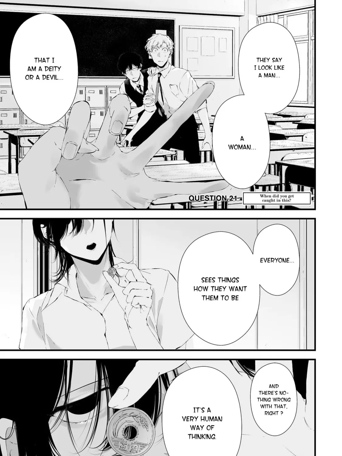 Tsurenai Hodo Aokute Azatoi Kurai ni Akai Chapter 21 page 1 - 