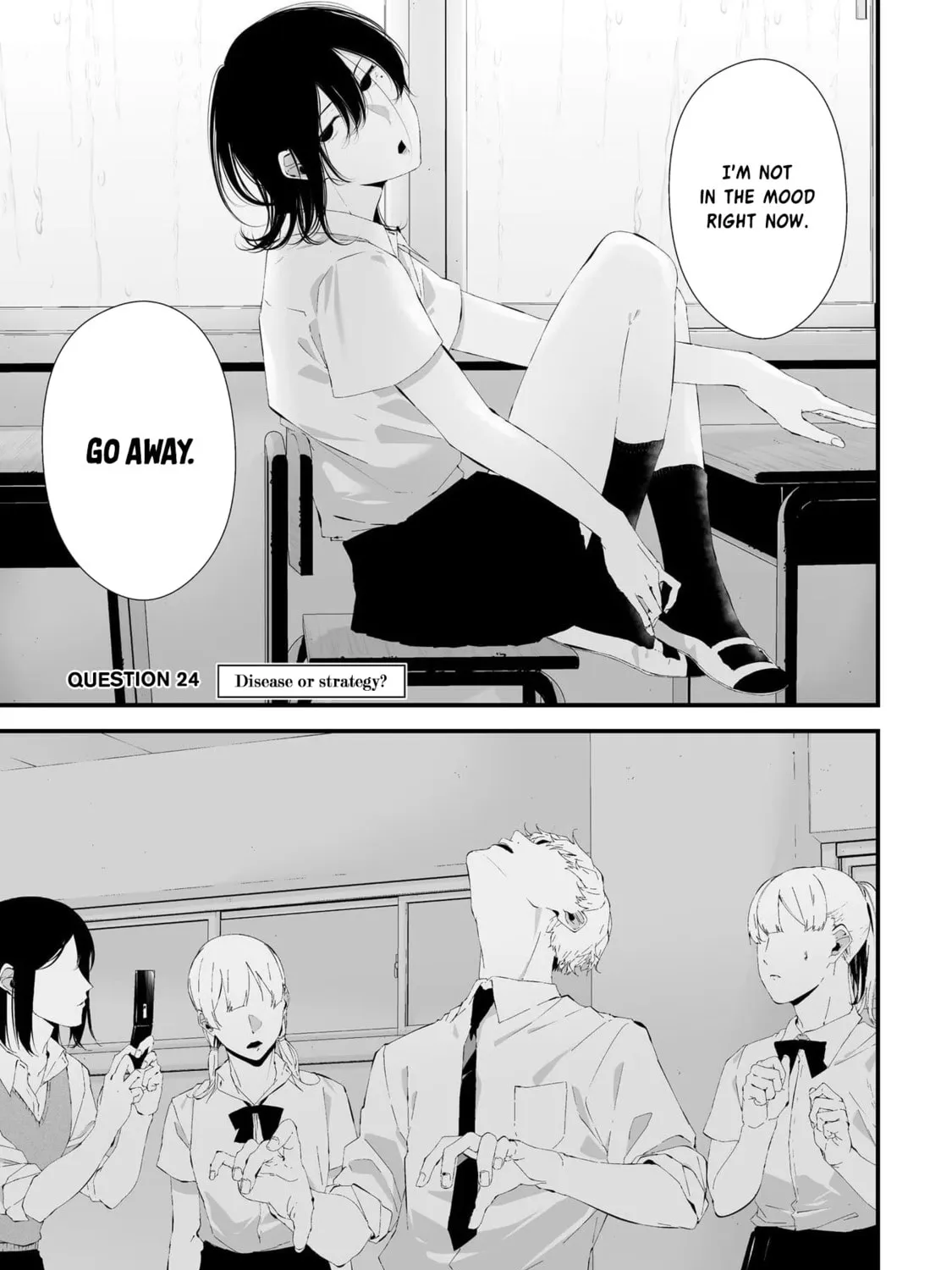 Tsurenai Hodo Aokute Azatoi Kurai ni Akai Chapter 24 page 1 - 