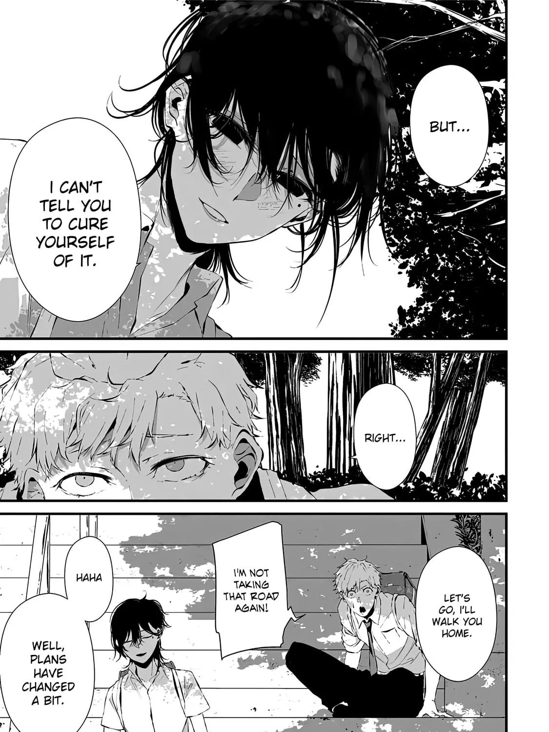 Tsurenai Hodo Aokute Azatoi Kurai ni Akai Chapter 4 page 39 - 
