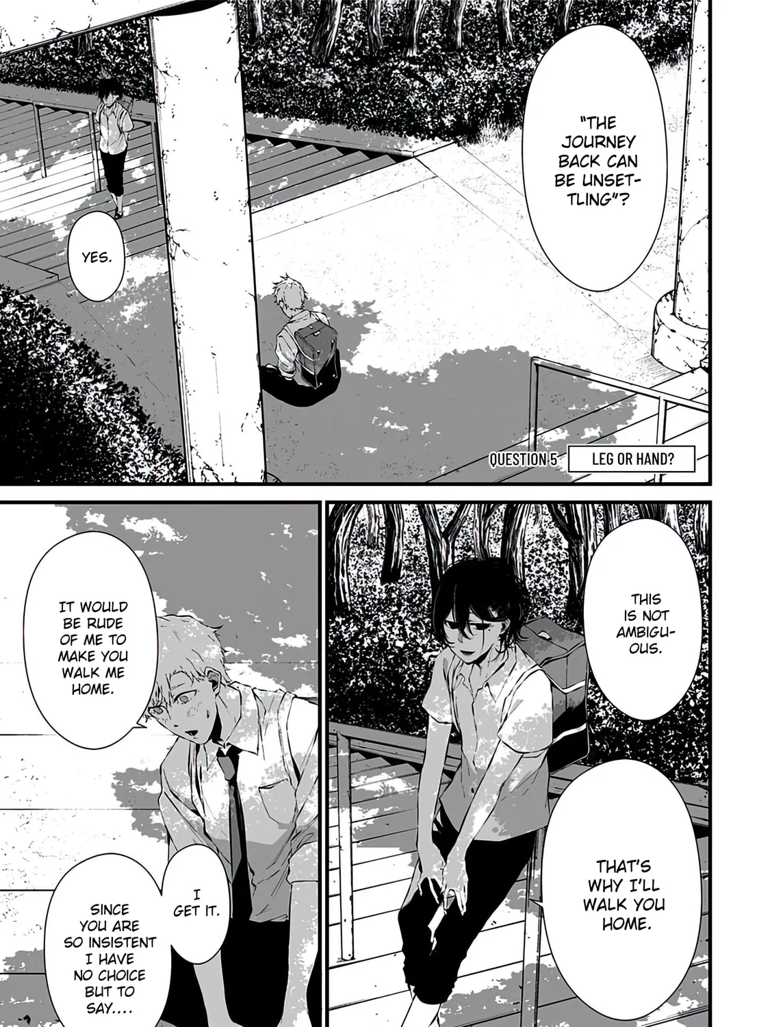 Tsurenai Hodo Aokute Azatoi Kurai ni Akai Chapter 5 page 1 - 