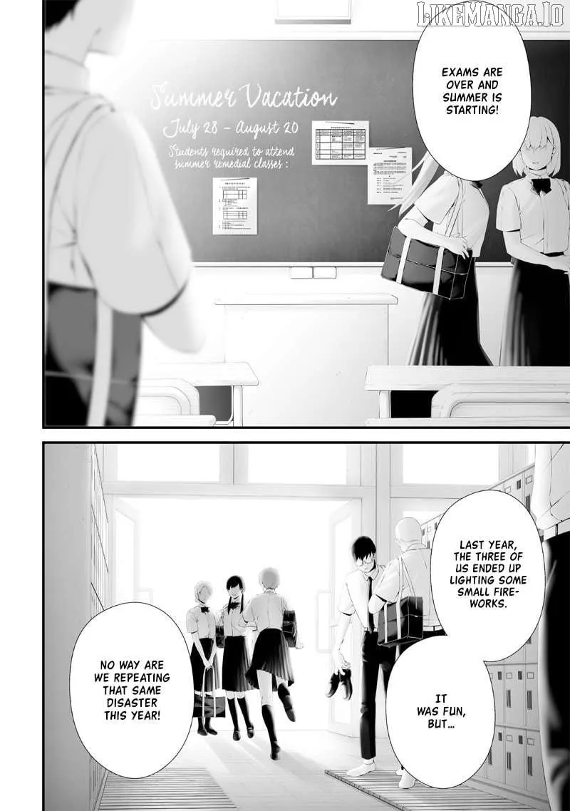 Tsurenai Hodo Aokute Azatoi Kurai ni Akai Chapter 59 page 2 - 