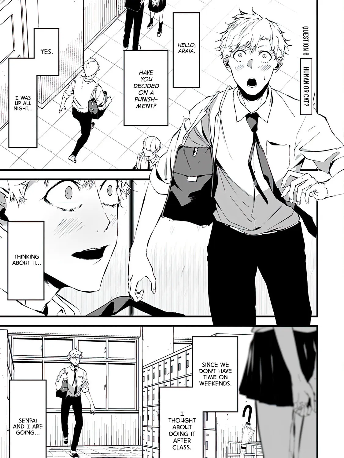 Tsurenai Hodo Aokute Azatoi Kurai ni Akai Chapter 6 page 1 - 