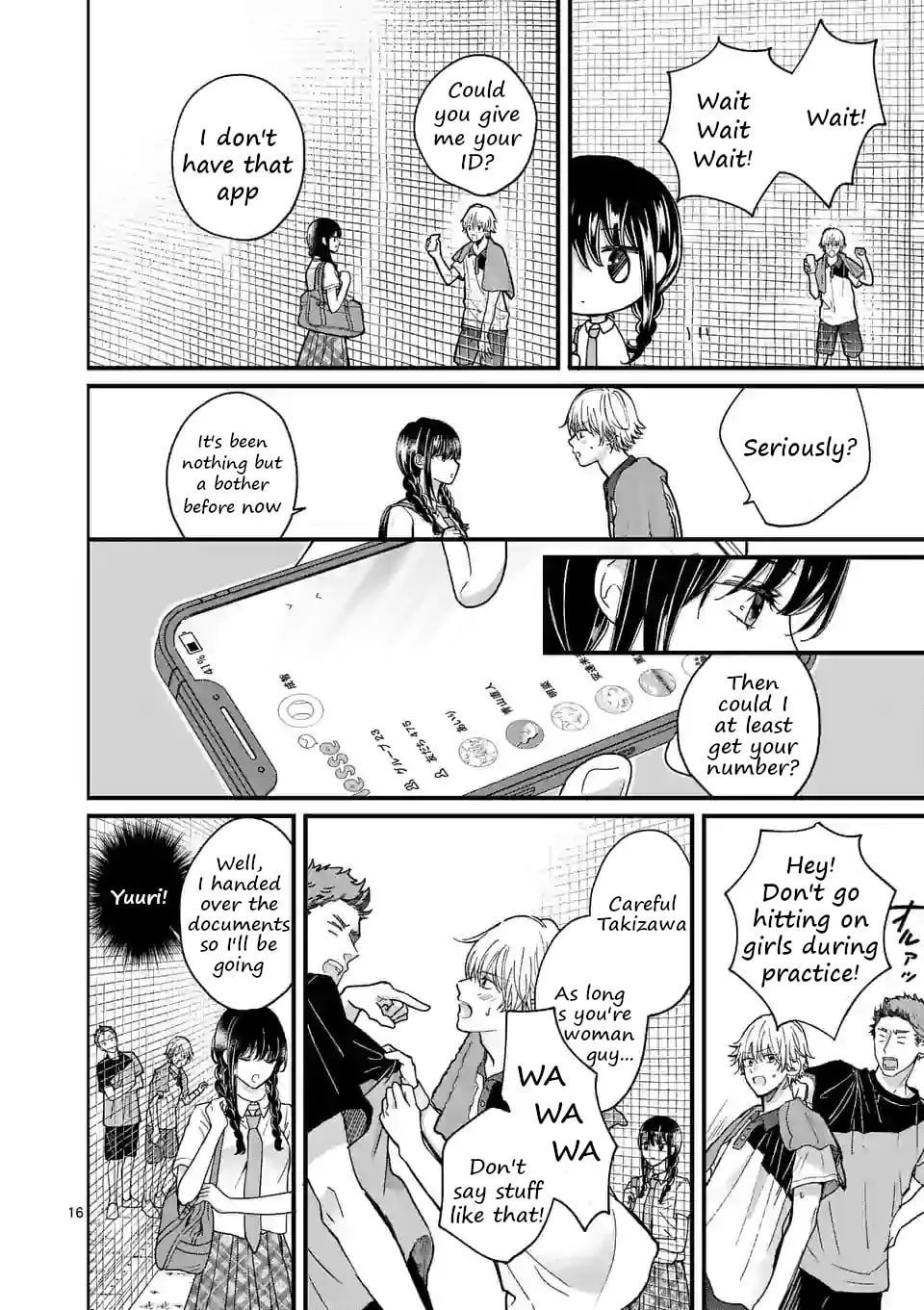 Tsurenai Kanojo no Hitorijime Chapter 4.1 page 16 - 