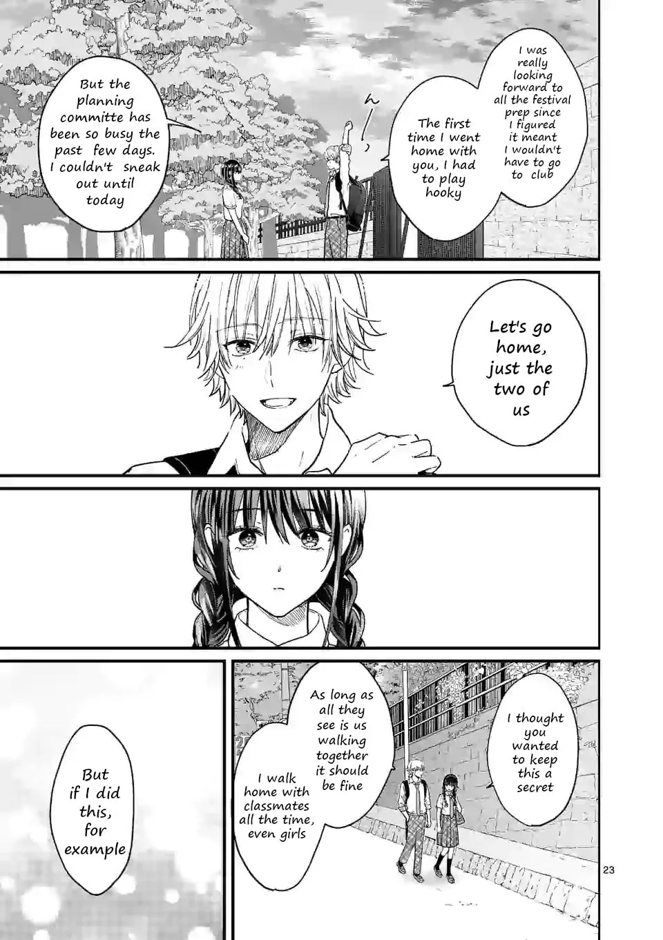Tsurenai Kanojo no Hitorijime Chapter 4.2 page 1 - 