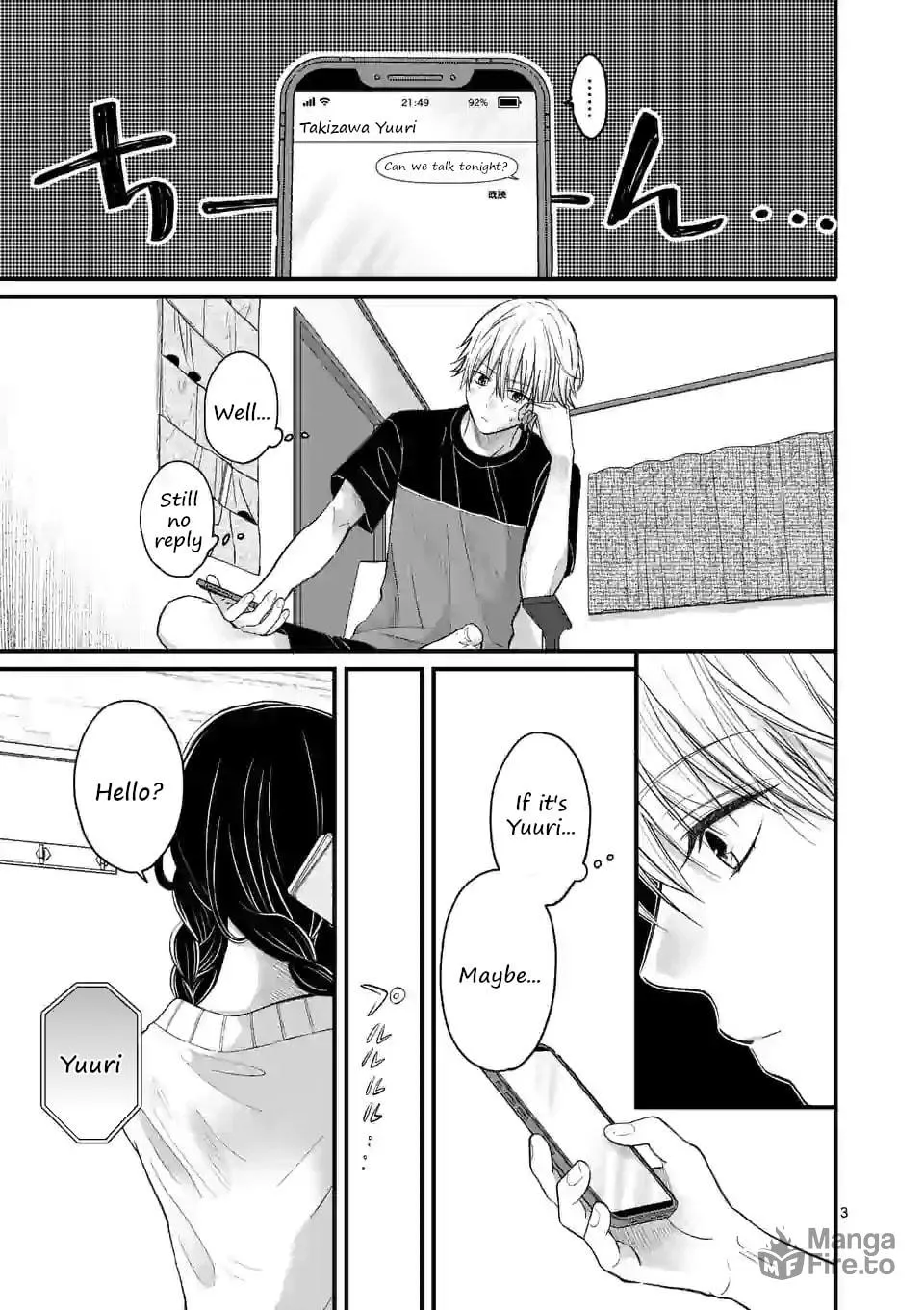 Tsurenai Kanojo no Hitorijime Chapter 5 page 3 - 