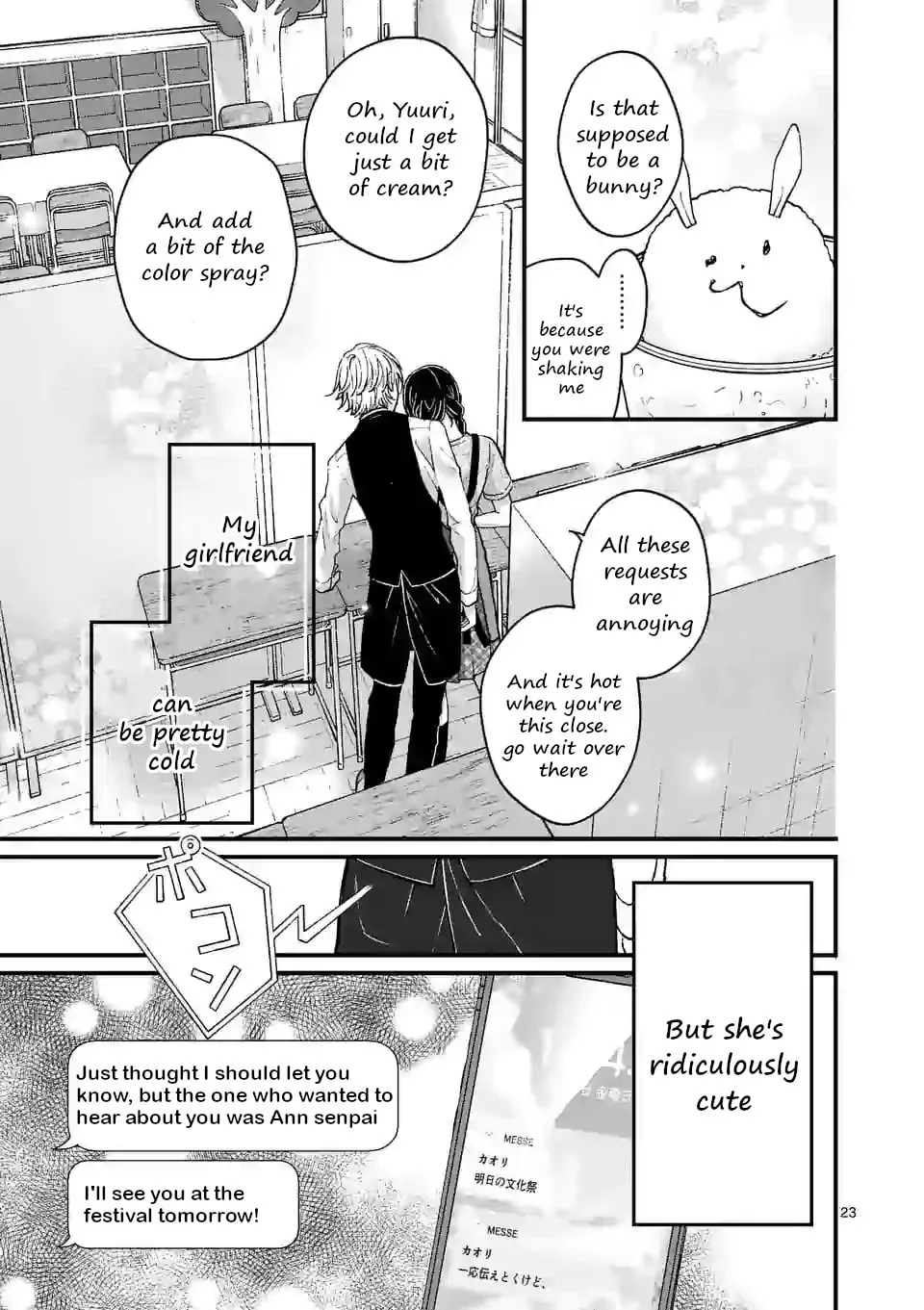 Tsurenai Kanojo no Hitorijime Chapter 8 page 23 - 