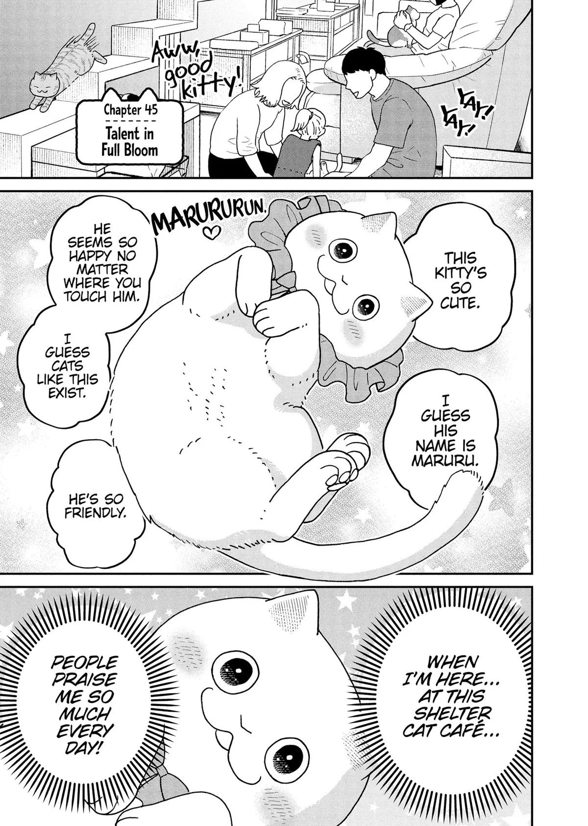 Tsureneko: Maruru to Hachi Chapter 45 page 1 - 