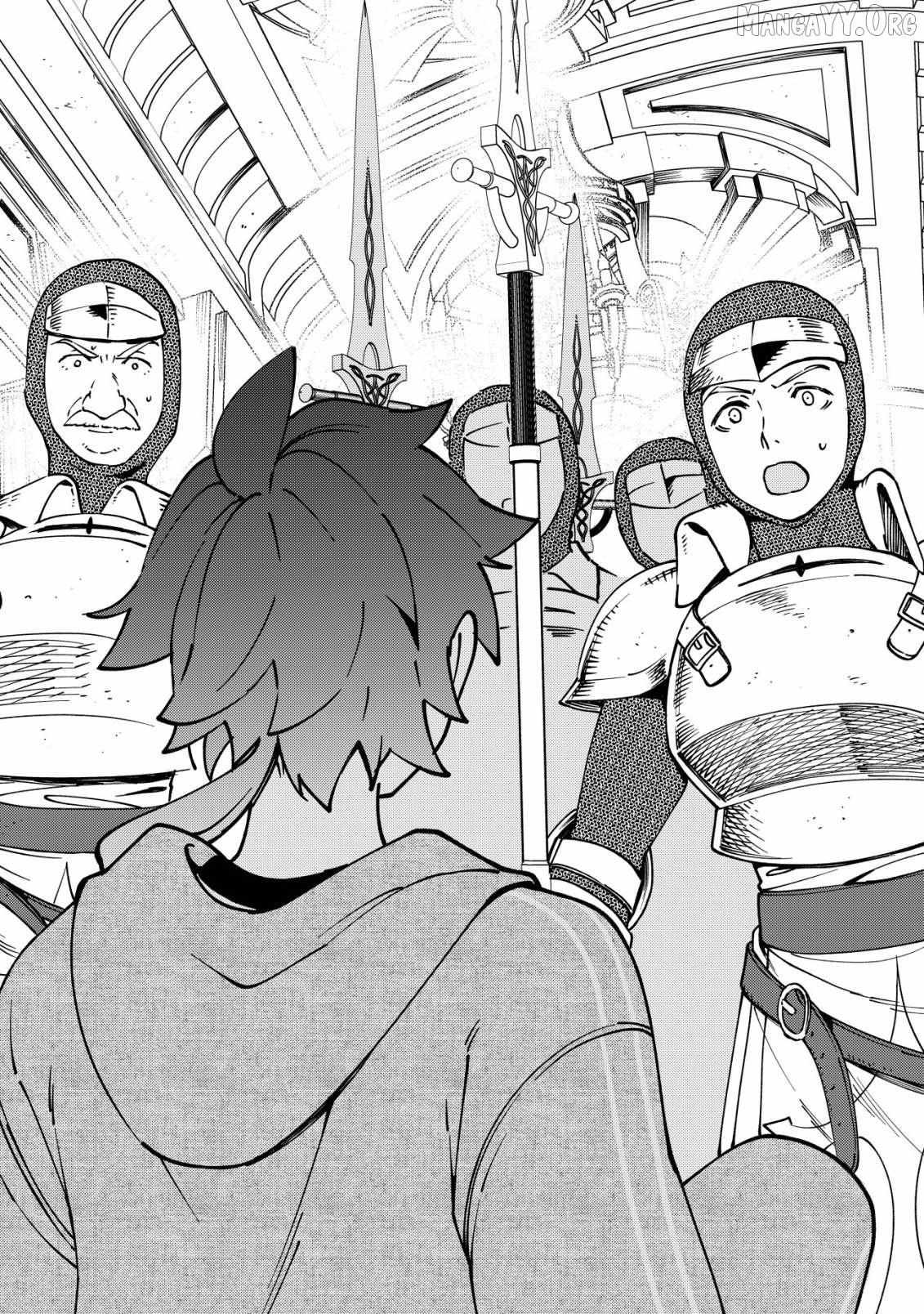 Tsuuhan De Katsuta Yoto Ga Gachi Chidatsuta Tameshigiri Shitara Kukan Ga Sakete Isekai Ni Tobasareta Ageku, Densetsu No Yushiya Da to Kanchigai Sarete Komatsute Imasu Bureibu Bunko Chapter 1 page 17 - 
