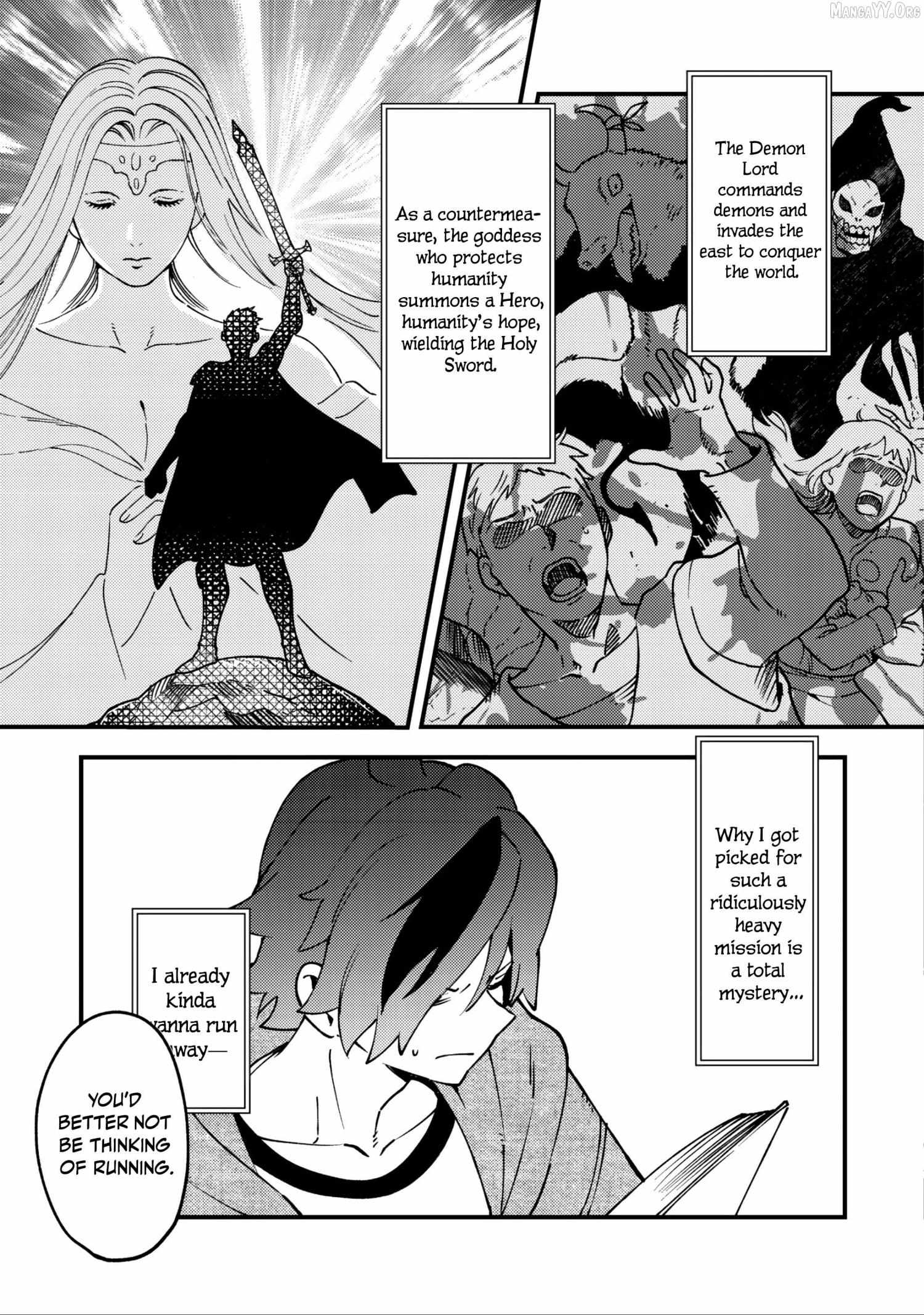 Tsuuhan De Katsuta Yoto Ga Gachi Chidatsuta Tameshigiri Shitara Kukan Ga Sakete Isekai Ni Tobasareta Ageku, Densetsu No Yushiya Da to Kanchigai Sarete Komatsute Imasu Bureibu Bunko Chapter 2 page 12 - 