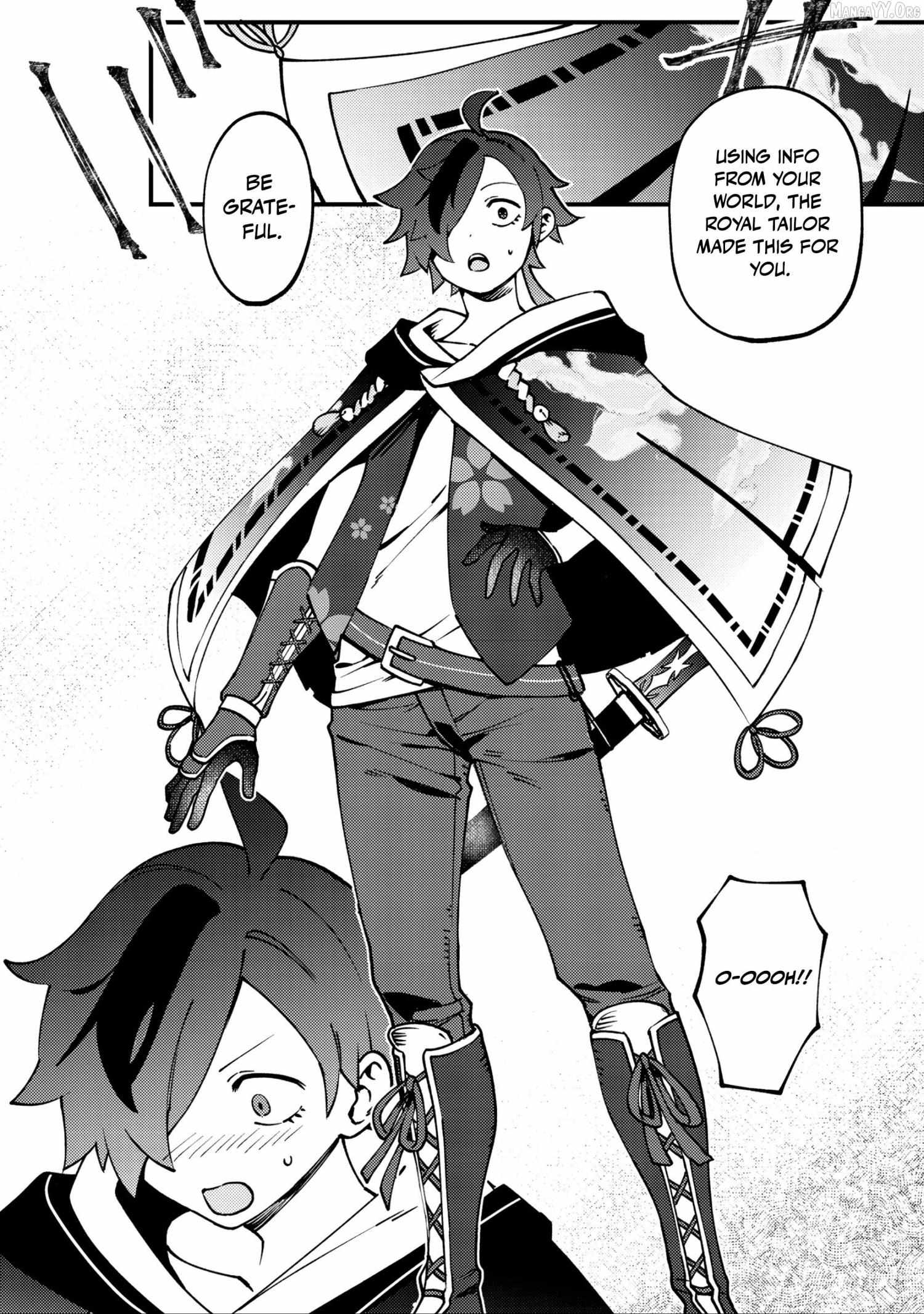 Tsuuhan De Katsuta Yoto Ga Gachi Chidatsuta Tameshigiri Shitara Kukan Ga Sakete Isekai Ni Tobasareta Ageku, Densetsu No Yushiya Da to Kanchigai Sarete Komatsute Imasu Bureibu Bunko Chapter 2 page 19 - 