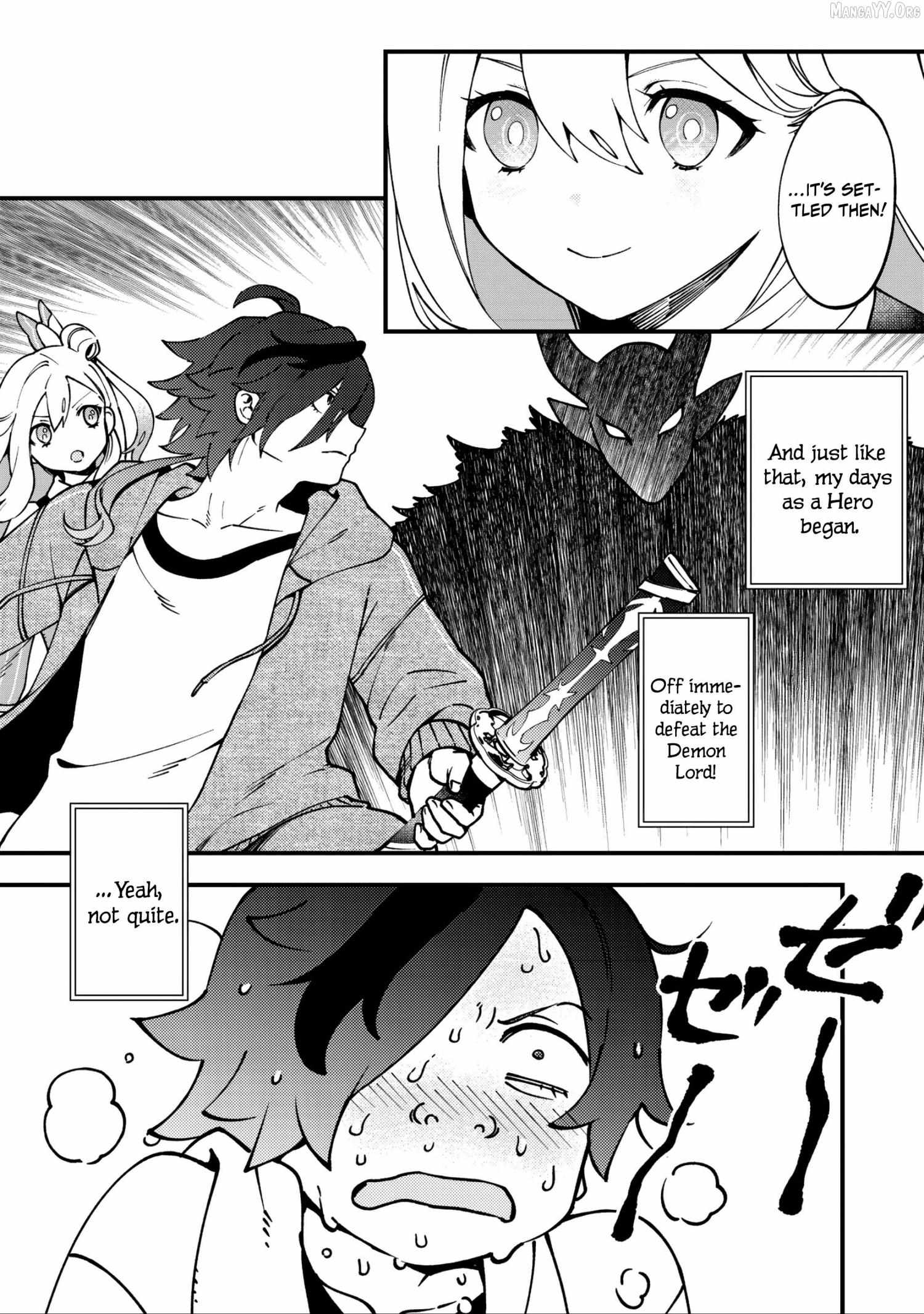 Tsuuhan De Katsuta Yoto Ga Gachi Chidatsuta Tameshigiri Shitara Kukan Ga Sakete Isekai Ni Tobasareta Ageku, Densetsu No Yushiya Da to Kanchigai Sarete Komatsute Imasu Bureibu Bunko Chapter 2 page 7 - 