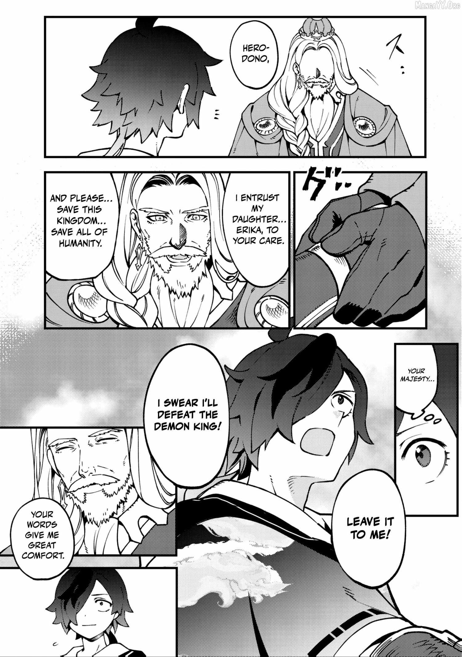 Tsuuhan De Katsuta Yoto Ga Gachi Chidatsuta Tameshigiri Shitara Kukan Ga Sakete Isekai Ni Tobasareta Ageku, Densetsu No Yushiya Da to Kanchigai Sarete Komatsute Imasu Bureibu Bunko Chapter 3 page 3 - 