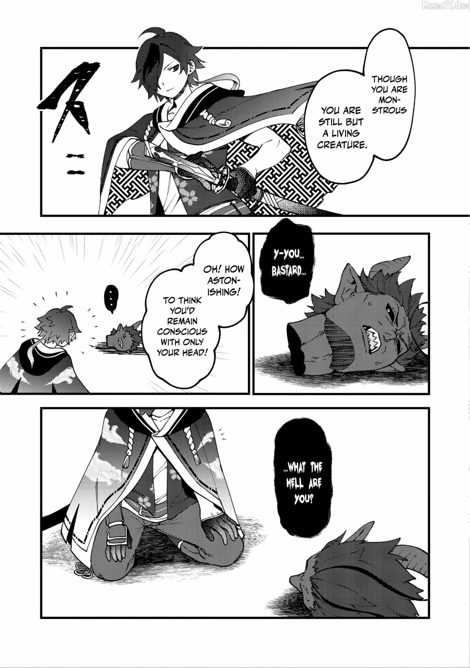 Tsuuhan De Katsuta Yoto Ga Gachi Chidatsuta Tameshigiri Shitara Kukan Ga Sakete Isekai Ni Tobasareta Ageku, Densetsu No Yushiya Da to Kanchigai Sarete Komatsute Imasu Bureibu Bunko Chapter 4 page 27 - 