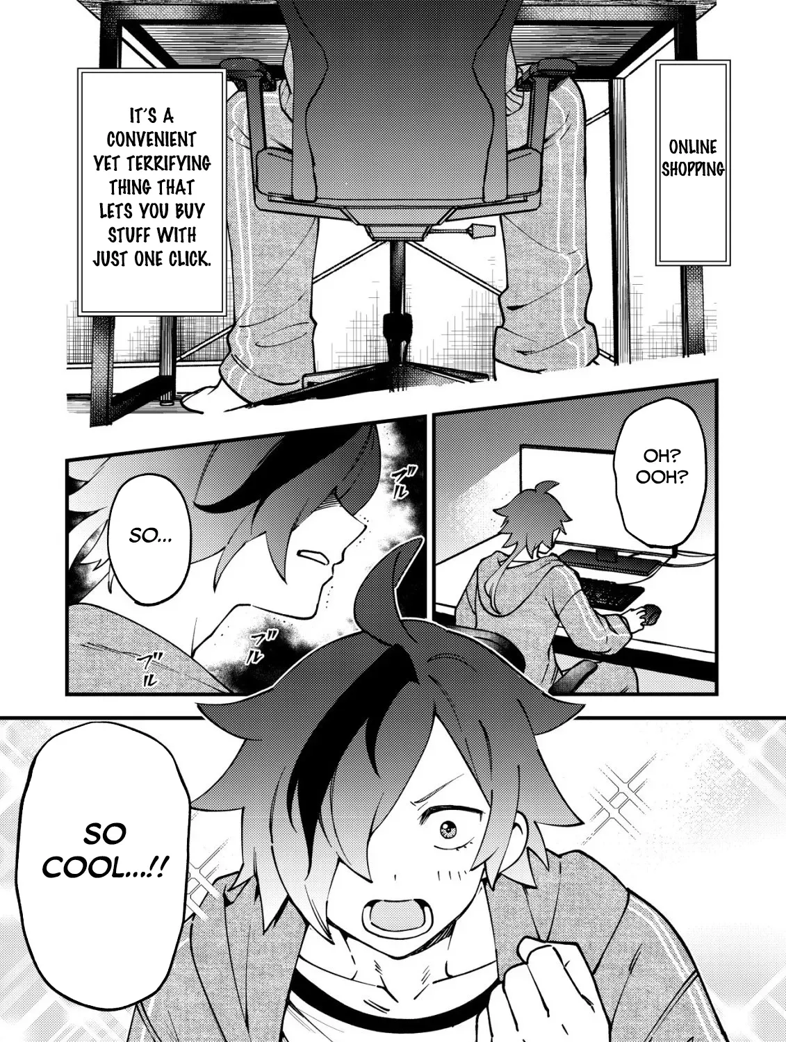 Tsuuhan de Katta Youtou ga Gachi datta: Tameshigiri Shitara Kuukan ga Sakete Isekai ni Tobasareta Ageku, Densetsu no Yuusha da to Kanchigai Sarete Komatteimasu Chapter 1 page 12 - 