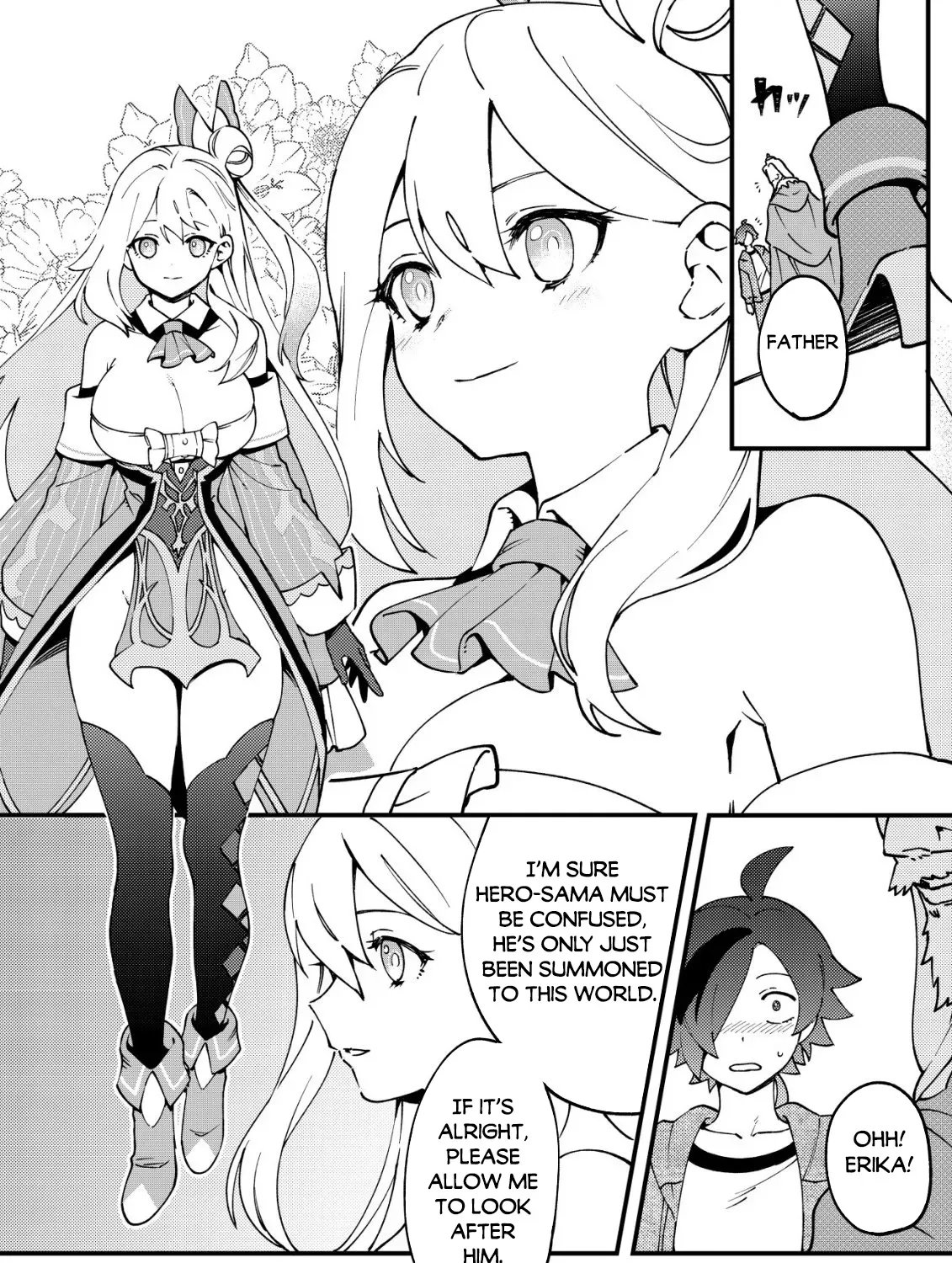 Tsuuhan de Katta Youtou ga Gachi datta: Tameshigiri Shitara Kuukan ga Sakete Isekai ni Tobasareta Ageku, Densetsu no Yuusha da to Kanchigai Sarete Komatteimasu Chapter 1 page 38 - 