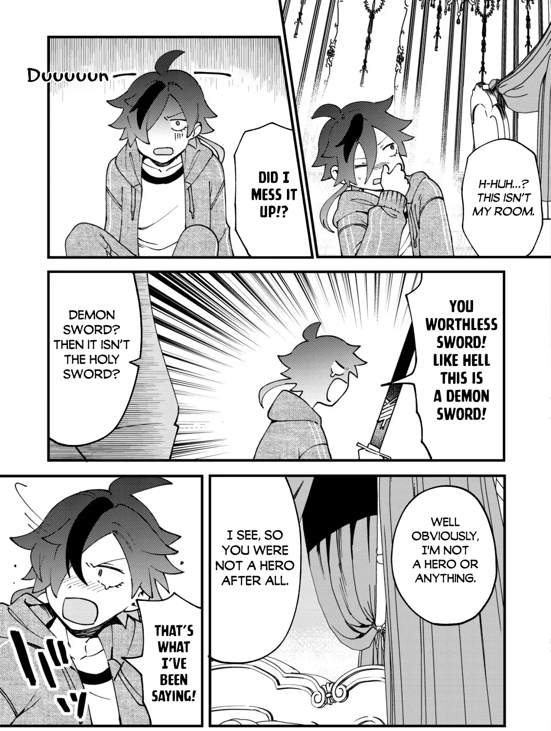 Tsuuhan de Katta Youtou ga Gachi datta: Tameshigiri Shitara Kuukan ga Sakete Isekai ni Tobasareta Ageku, Densetsu no Yuusha da to Kanchigai Sarete Komatteimasu Chapter 1 page 52 - 