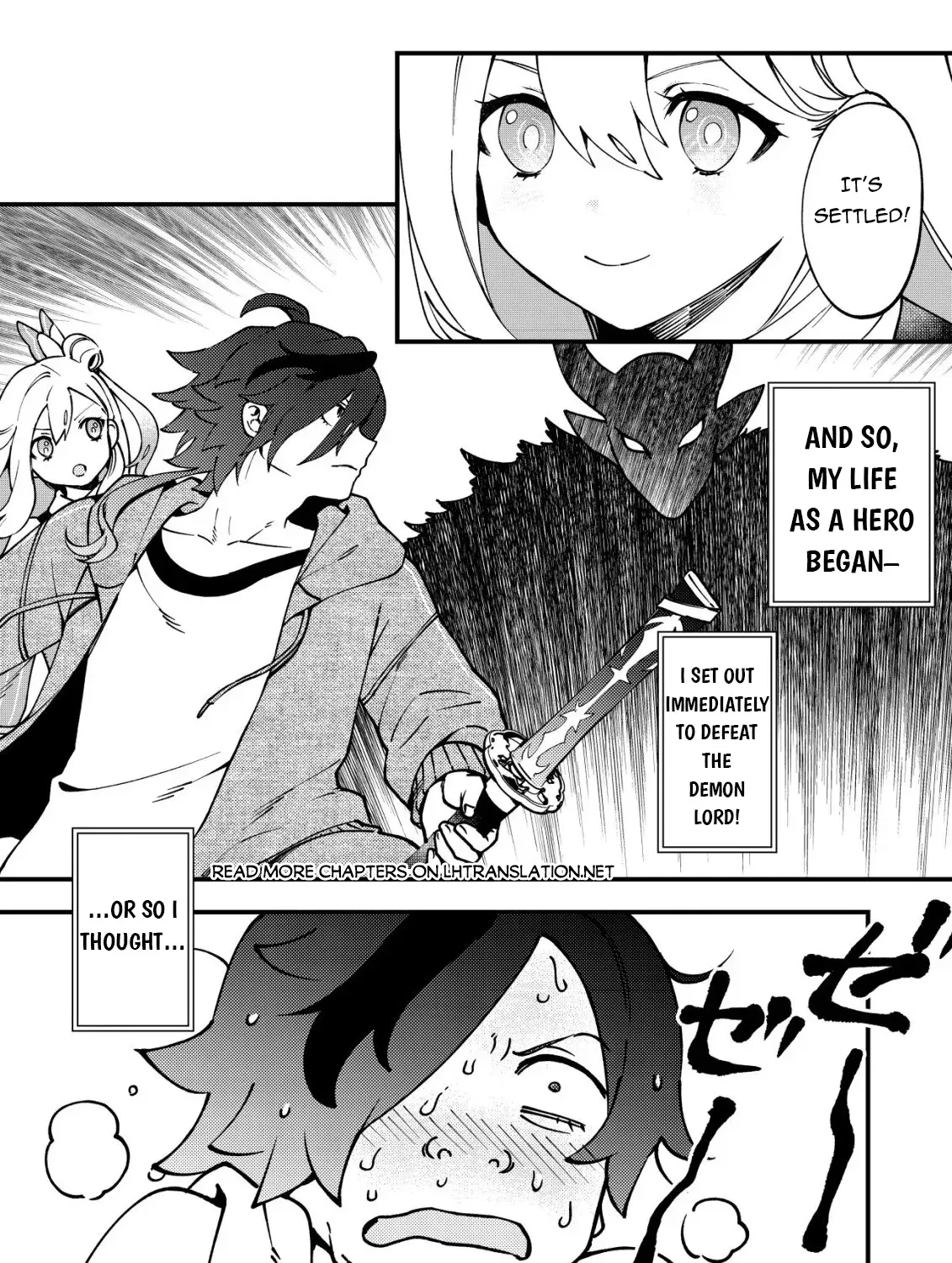 Tsuuhan de Katta Youtou ga Gachi datta: Tameshigiri Shitara Kuukan ga Sakete Isekai ni Tobasareta Ageku, Densetsu no Yuusha da to Kanchigai Sarete Komatteimasu Chapter 2 page 14 - 