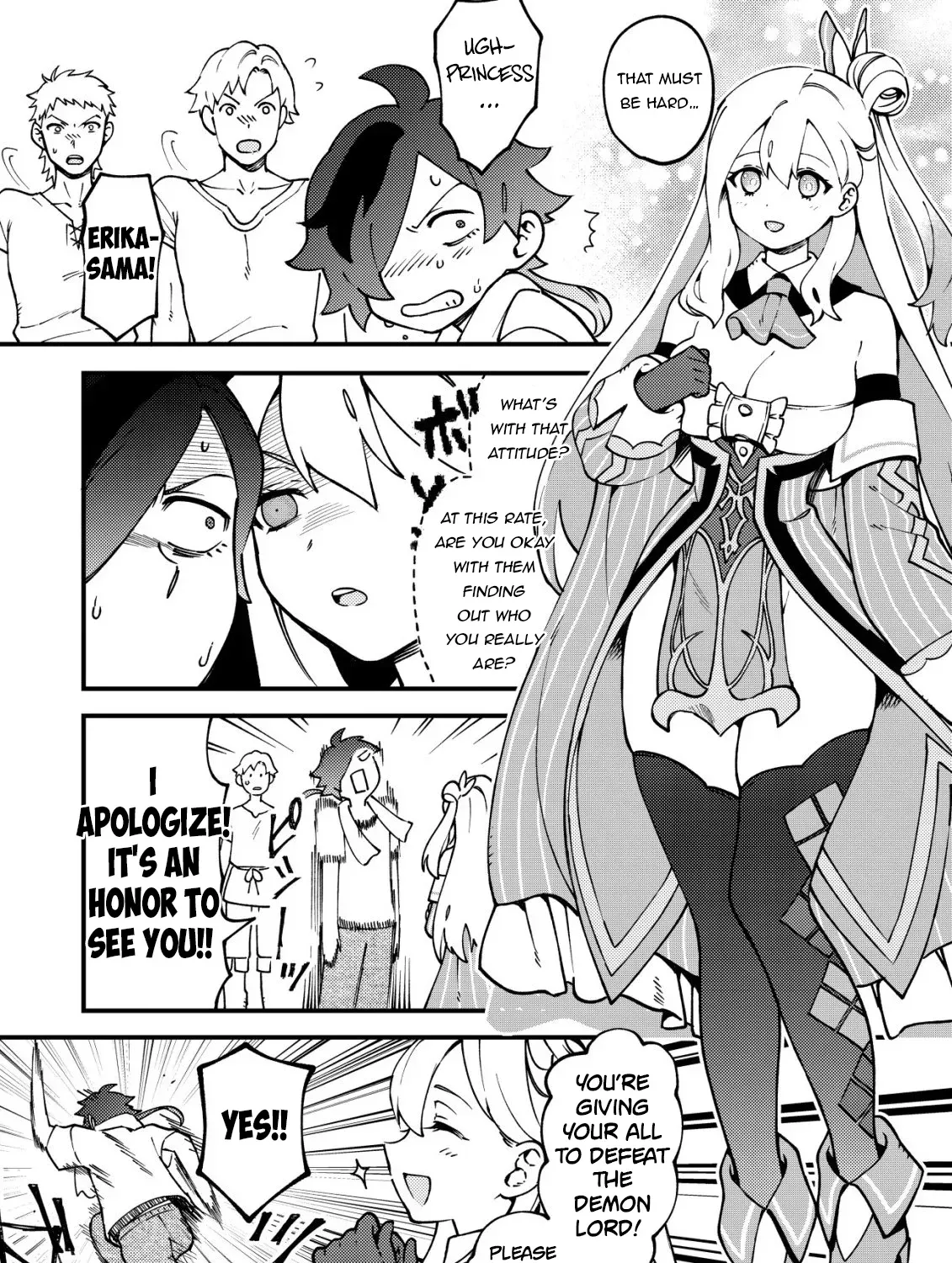 Tsuuhan de Katta Youtou ga Gachi datta: Tameshigiri Shitara Kuukan ga Sakete Isekai ni Tobasareta Ageku, Densetsu no Yuusha da to Kanchigai Sarete Komatteimasu Chapter 2 page 18 - 