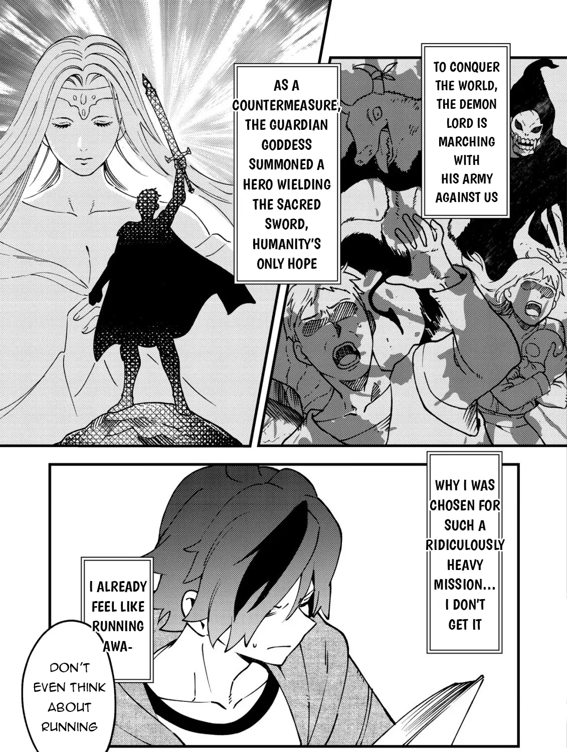 Tsuuhan de Katta Youtou ga Gachi datta: Tameshigiri Shitara Kuukan ga Sakete Isekai ni Tobasareta Ageku, Densetsu no Yuusha da to Kanchigai Sarete Komatteimasu Chapter 2 page 24 - 
