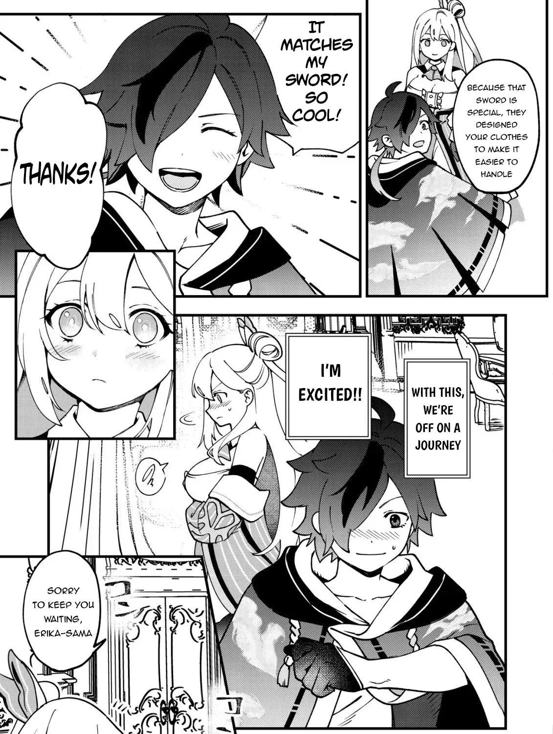 Tsuuhan de Katta Youtou ga Gachi datta: Tameshigiri Shitara Kuukan ga Sakete Isekai ni Tobasareta Ageku, Densetsu no Yuusha da to Kanchigai Sarete Komatteimasu Chapter 2 page 40 - 