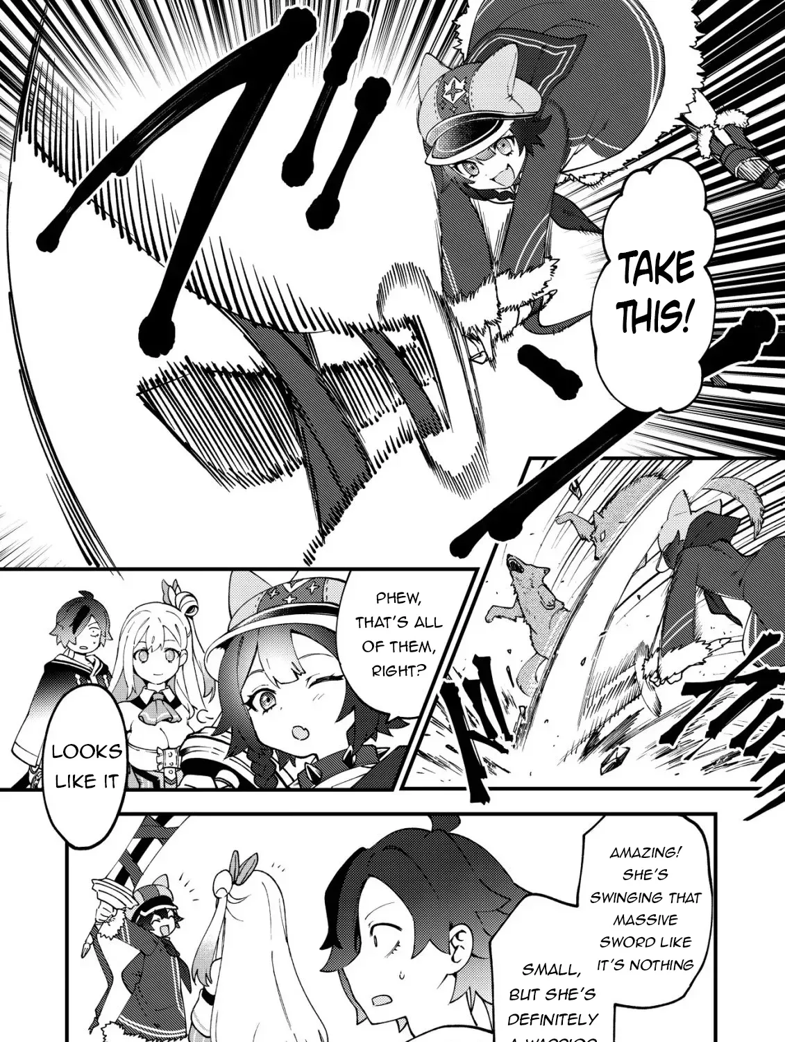 Tsuuhan de Katta Youtou ga Gachi datta: Tameshigiri Shitara Kuukan ga Sakete Isekai ni Tobasareta Ageku, Densetsu no Yuusha da to Kanchigai Sarete Komatteimasu Chapter 3 page 30 - 