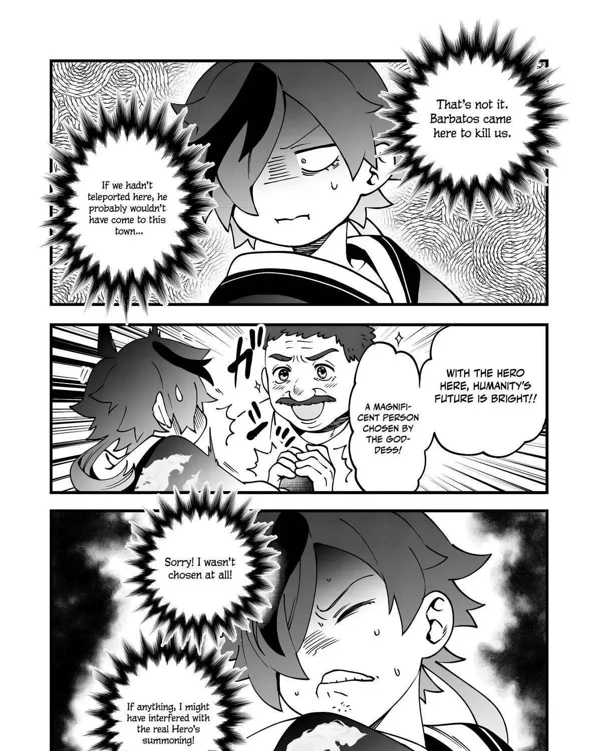 Tsuuhan de Katta Youtou ga Gachi datta: Tameshigiri Shitara Kuukan ga Sakete Isekai ni Tobasareta Ageku, Densetsu no Yuusha da to Kanchigai Sarete Komatteimasu Chapter 5 page 21 - 