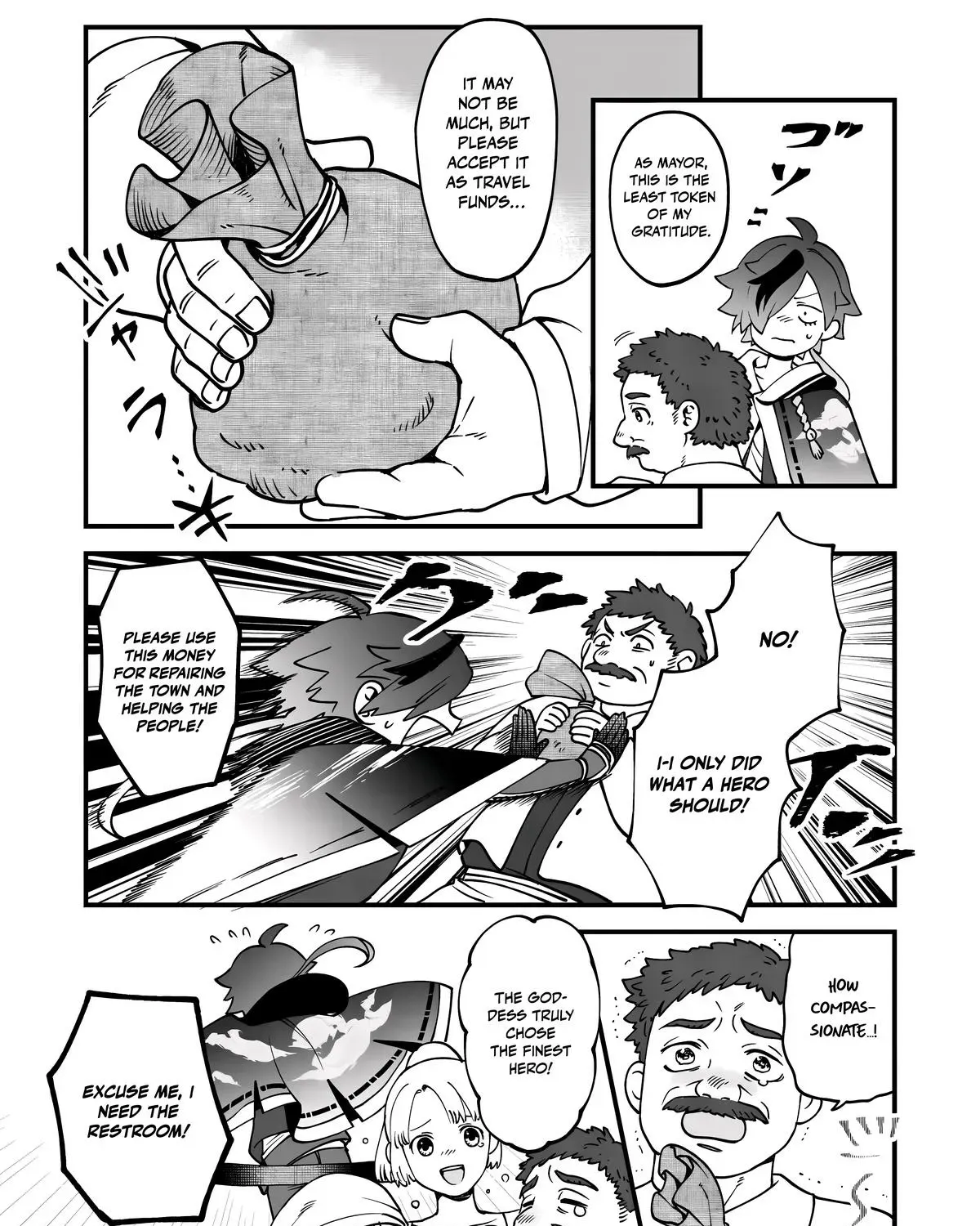 Tsuuhan de Katta Youtou ga Gachi datta: Tameshigiri Shitara Kuukan ga Sakete Isekai ni Tobasareta Ageku, Densetsu no Yuusha da to Kanchigai Sarete Komatteimasu Chapter 5 page 23 - 