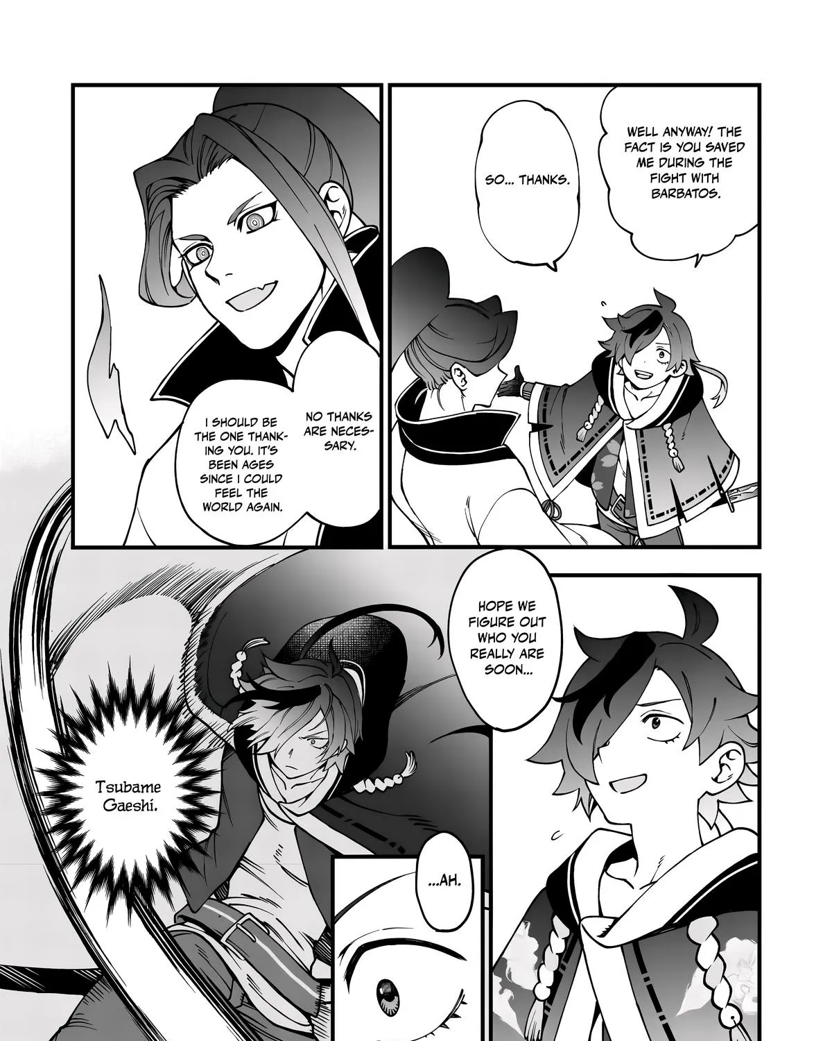 Tsuuhan de Katta Youtou ga Gachi datta: Tameshigiri Shitara Kuukan ga Sakete Isekai ni Tobasareta Ageku, Densetsu no Yuusha da to Kanchigai Sarete Komatteimasu Chapter 5 page 39 - 
