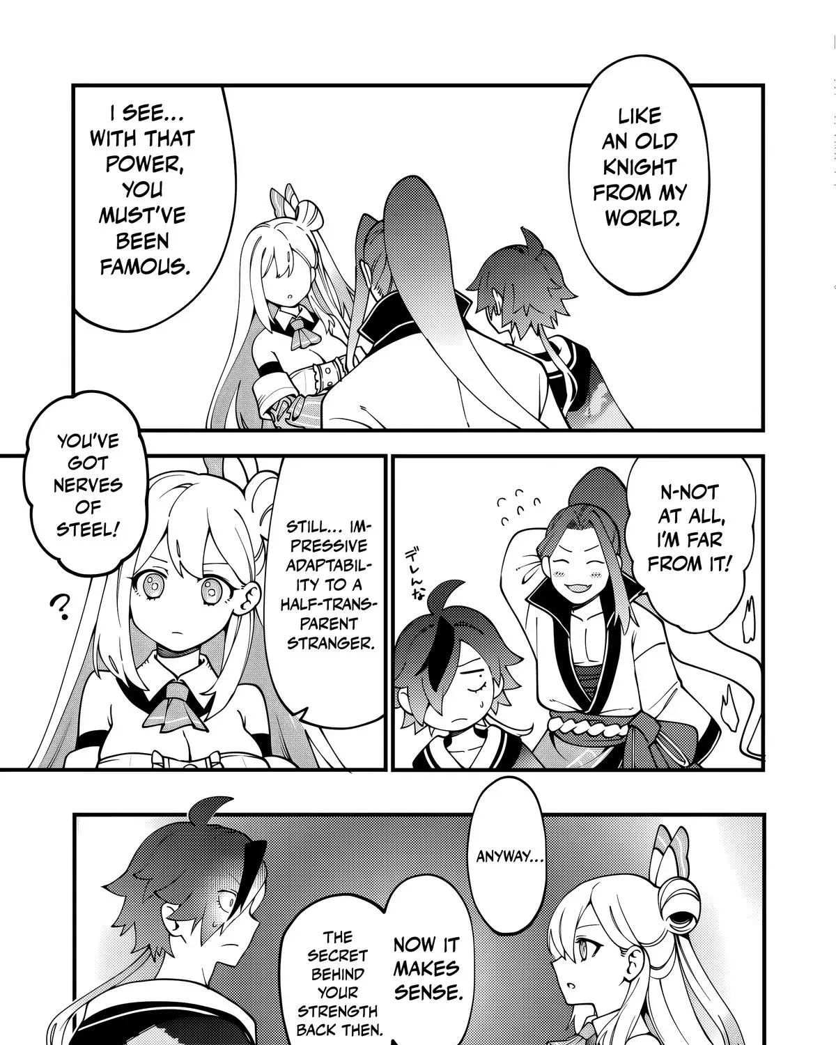 Tsuuhan de Katta Youtou ga Gachi datta: Tameshigiri Shitara Kuukan ga Sakete Isekai ni Tobasareta Ageku, Densetsu no Yuusha da to Kanchigai Sarete Komatteimasu Chapter 6 page 35 - 