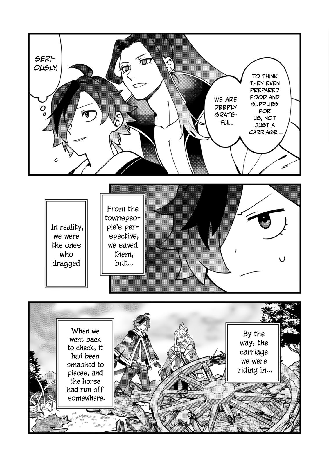 Tsuuhan de Katta Youtou ga Gachi datta: Tameshigiri Shitara Kuukan ga Sakete Isekai ni Tobasareta Ageku, Densetsu no Yuusha da to Kanchigai Sarete Komatteimasu Chapter 7 page 4 - 