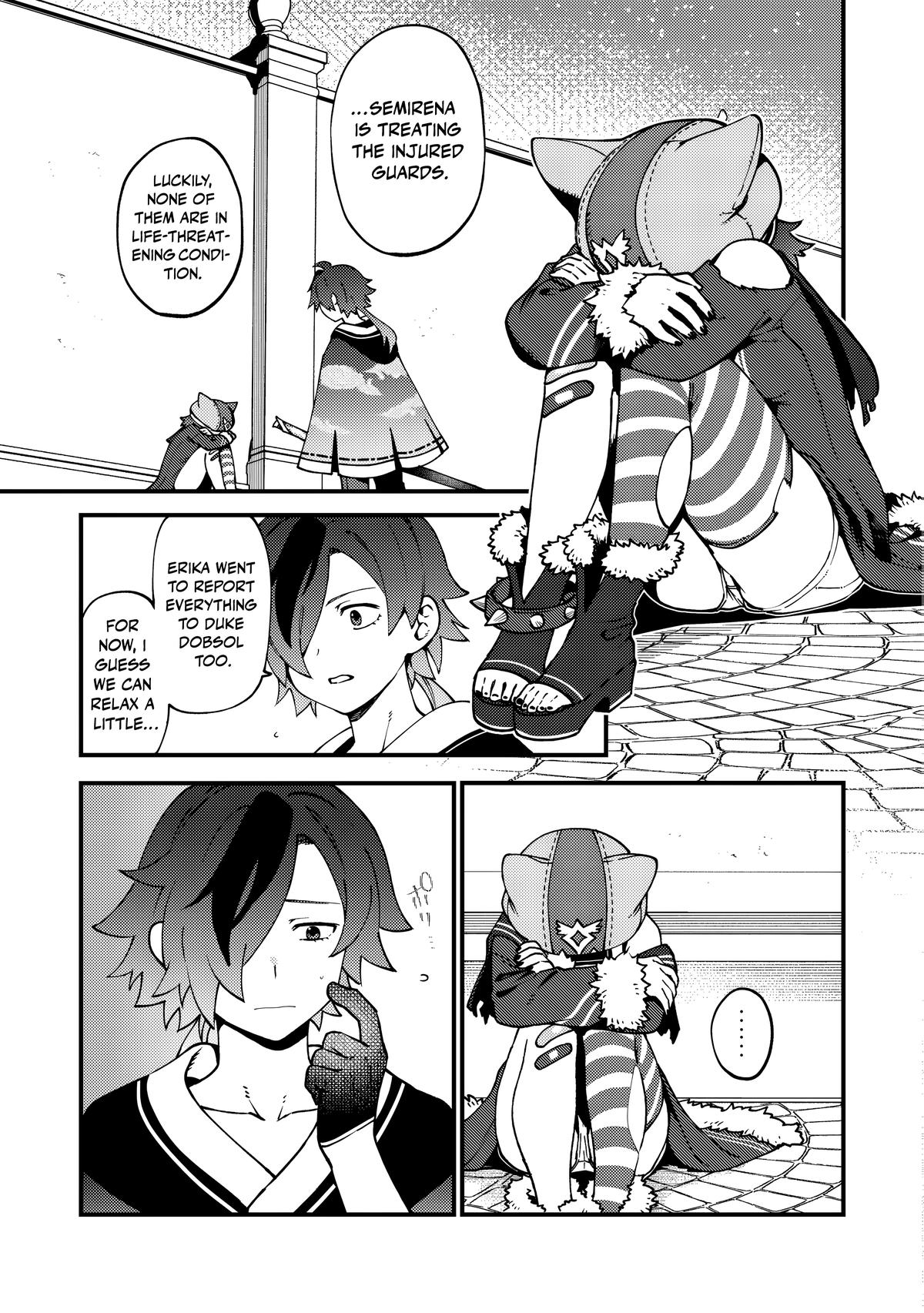 Tsuuhan de Katta Youtou ga Gachi datta: Tameshigiri Shitara Kuukan ga Sakete Isekai ni Tobasareta Ageku, Densetsu no Yuusha da to Kanchigai Sarete Komatteimasu Chapter 8 page 4 - 