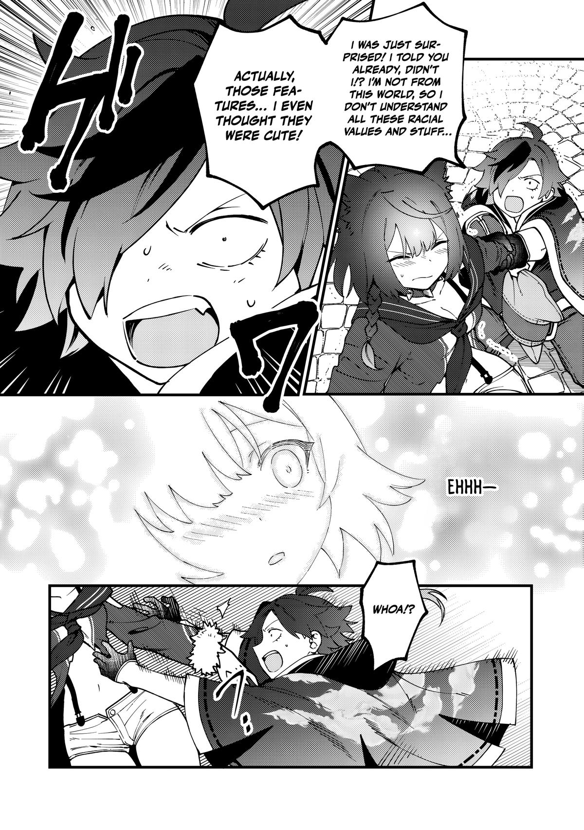 Tsuuhan de Katta Youtou ga Gachi datta: Tameshigiri Shitara Kuukan ga Sakete Isekai ni Tobasareta Ageku, Densetsu no Yuusha da to Kanchigai Sarete Komatteimasu Chapter 8 page 9 - 