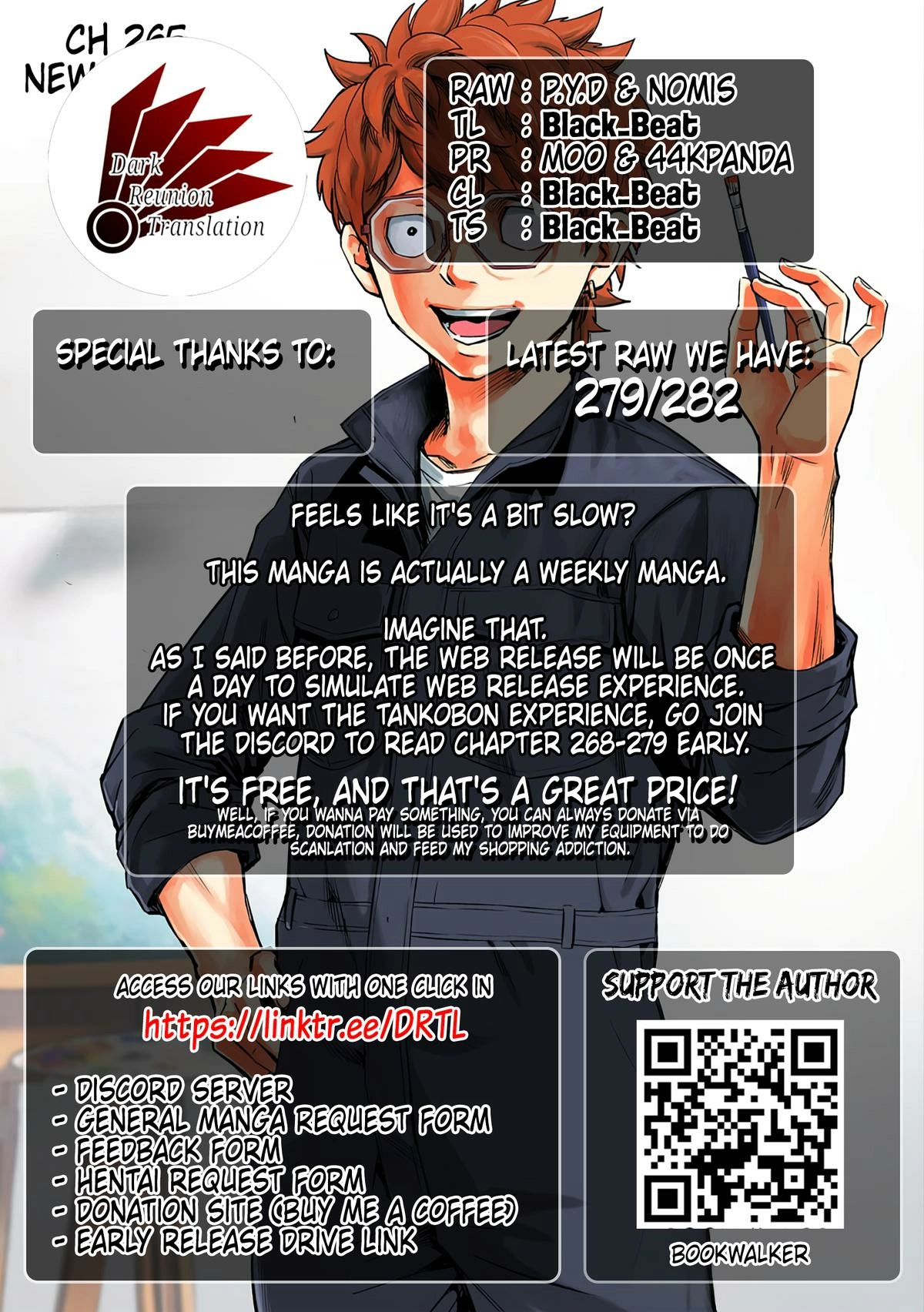 TSUYOSHI - Daremo Katenai, Aitsu ni wa Chapter 267 page 14 - 