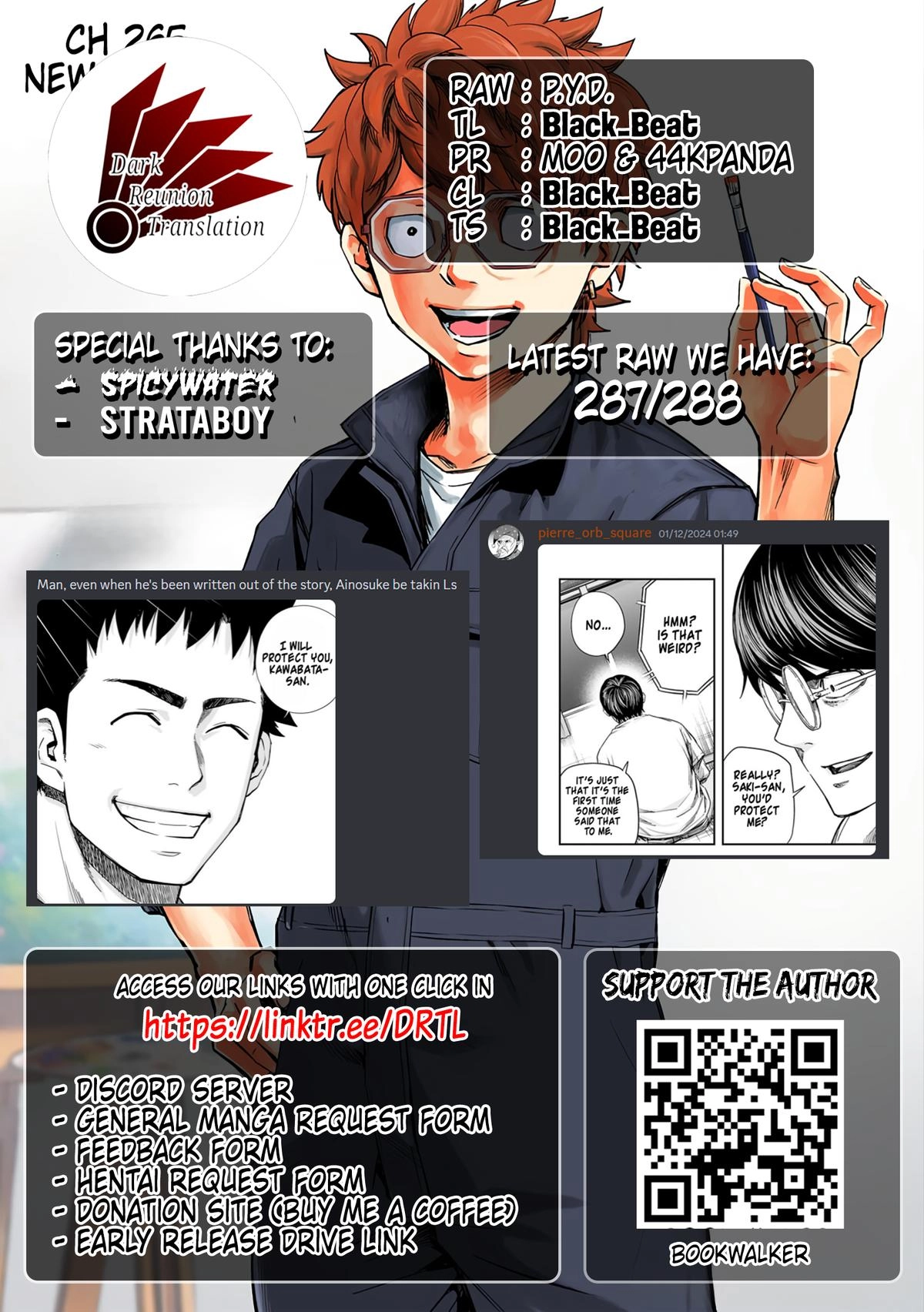 TSUYOSHI - Daremo Katenai, Aitsu ni wa Chapter 283 page 17 - 