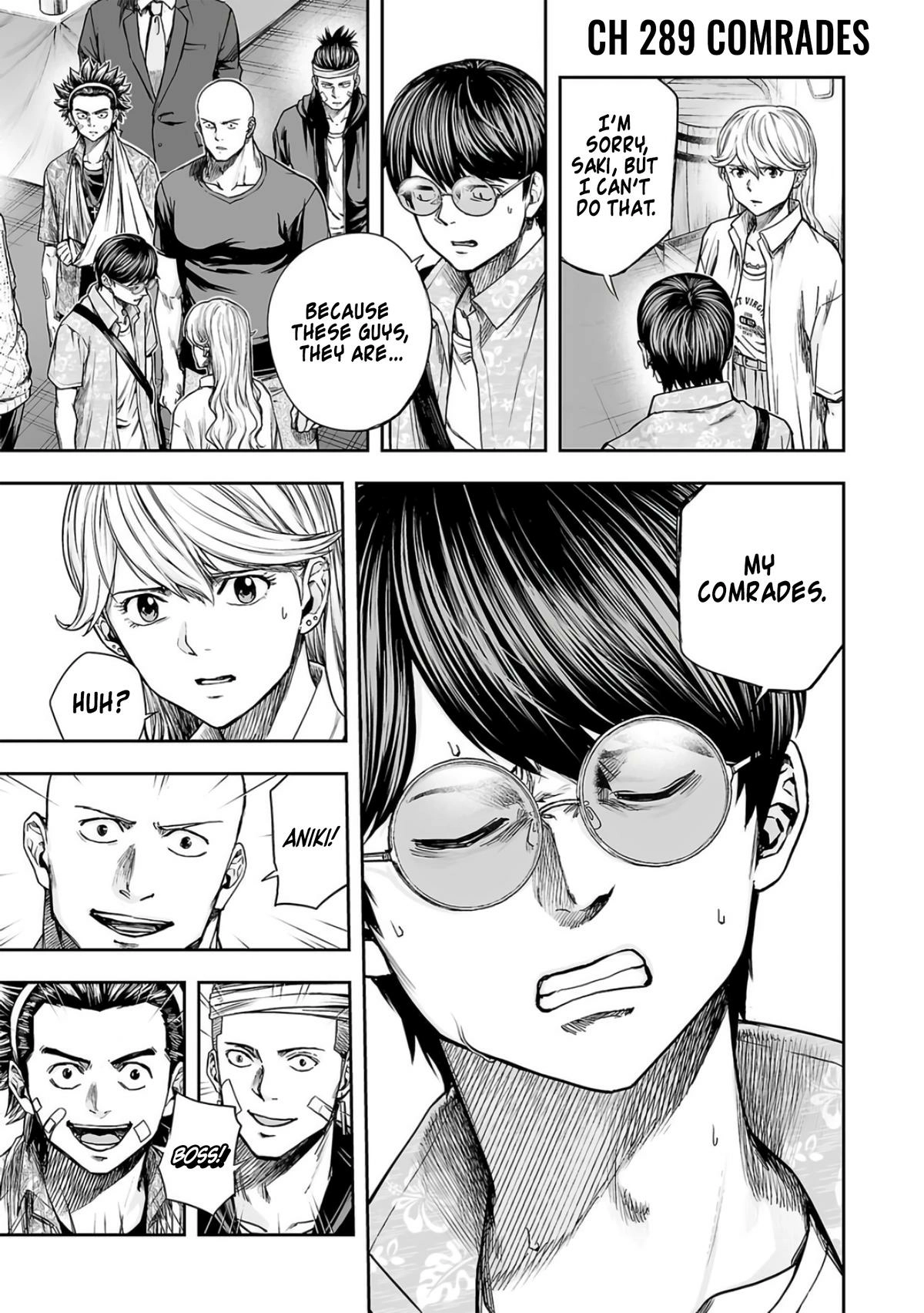 TSUYOSHI - Daremo Katenai, Aitsu ni wa Chapter 289 page 1 - 