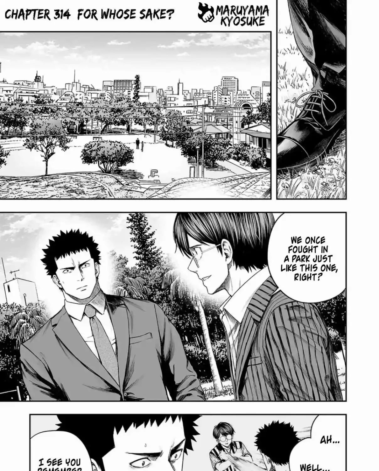 TSUYOSHI - Daremo Katenai, Aitsu ni wa Chapter 314 page 1 - 