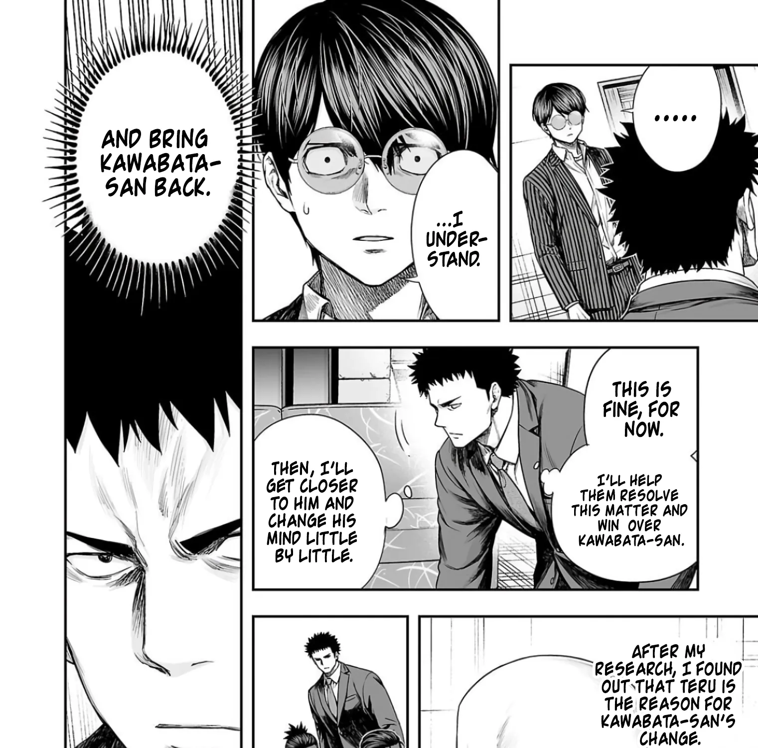 TSUYOSHI - Daremo Katenai, Aitsu ni wa Chapter 323 page 35 - 