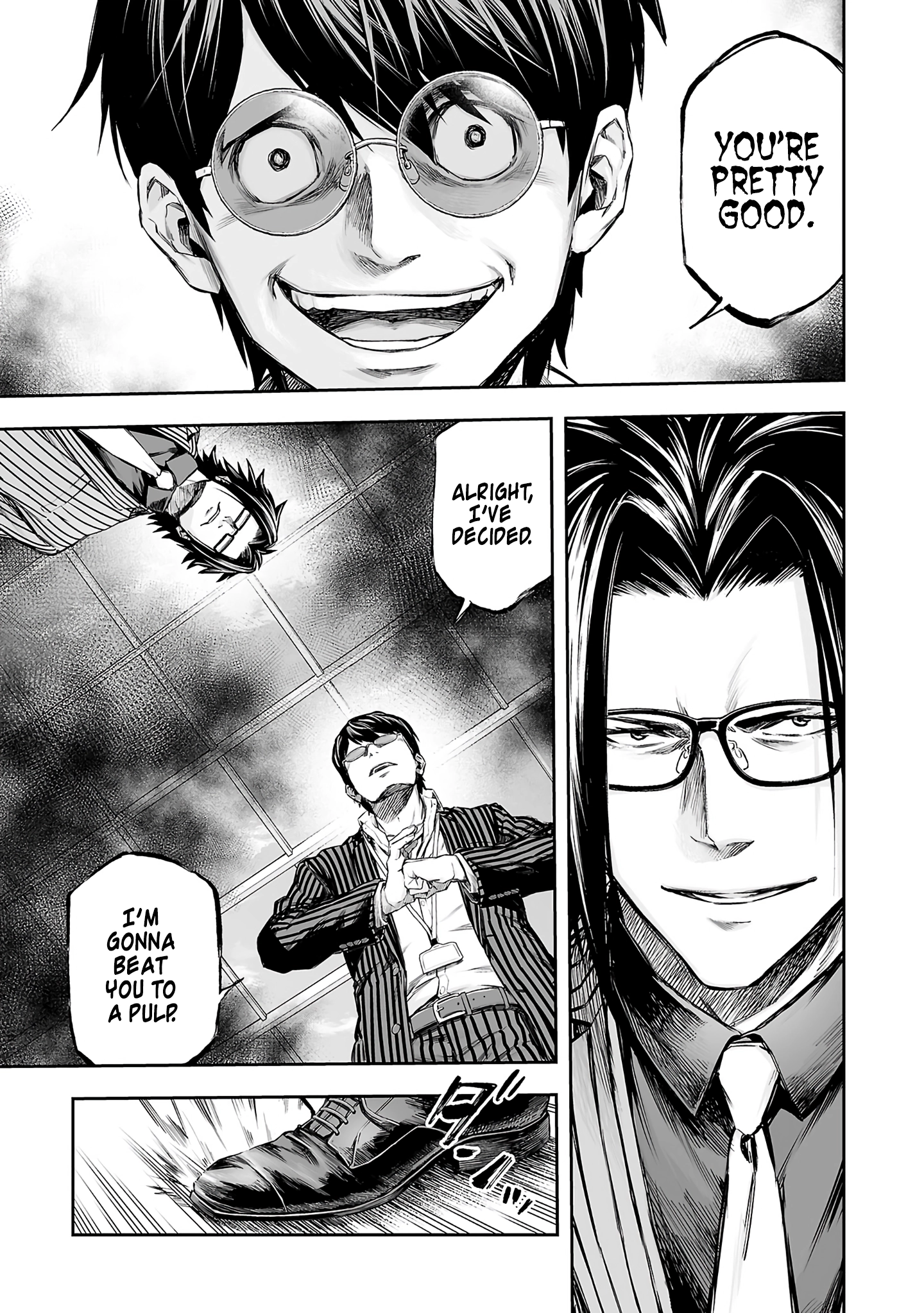 TSUYOSHI - Daremo Katenai, Aitsu ni wa Chapter 350 page 3 - 