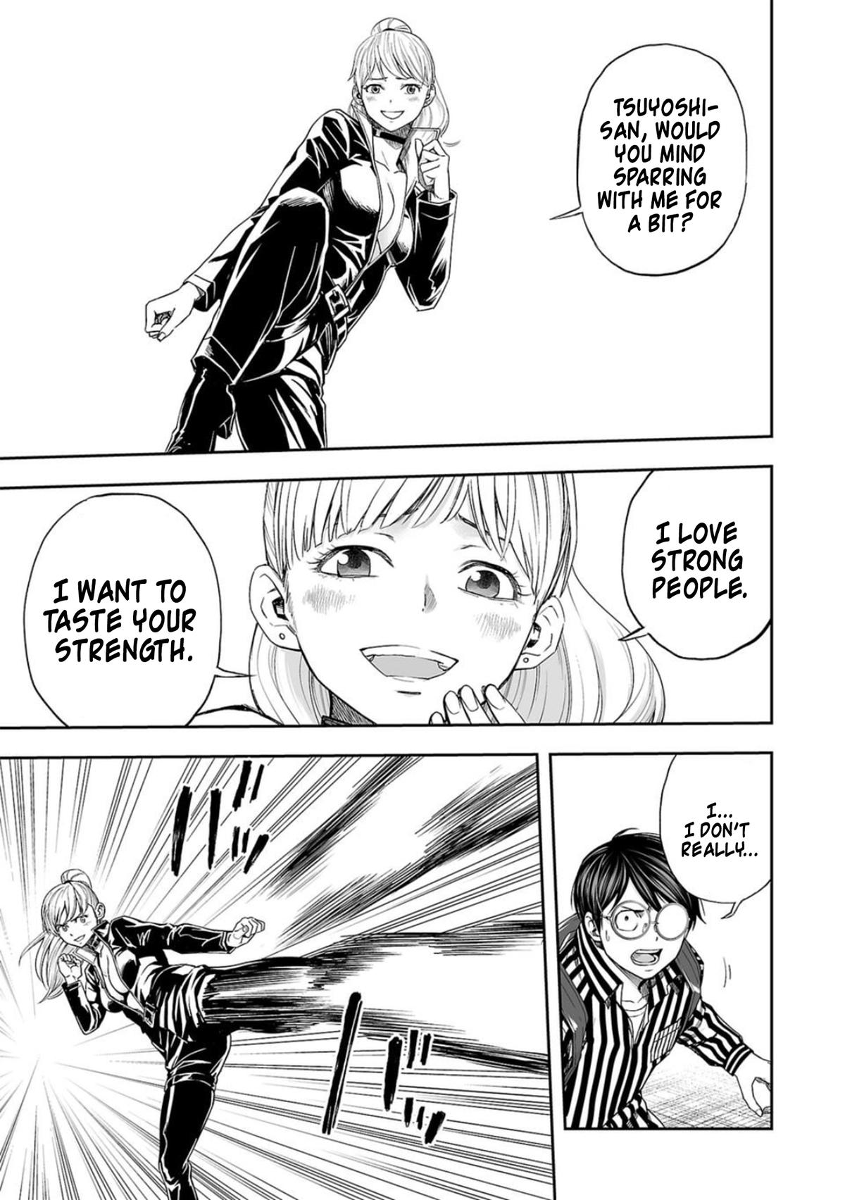 Tsuyoshi: The One Who No One can Win Against Chapter 104 page 11 - 