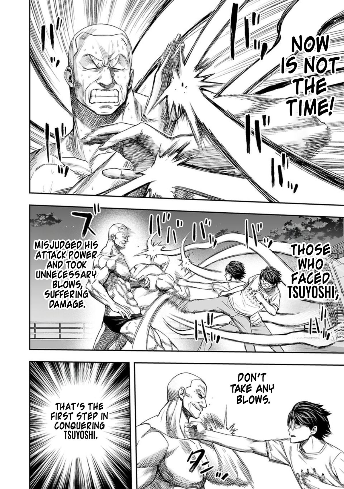 Tsuyoshi: The One Who No One can Win Against Chapter 116 page 10 - 