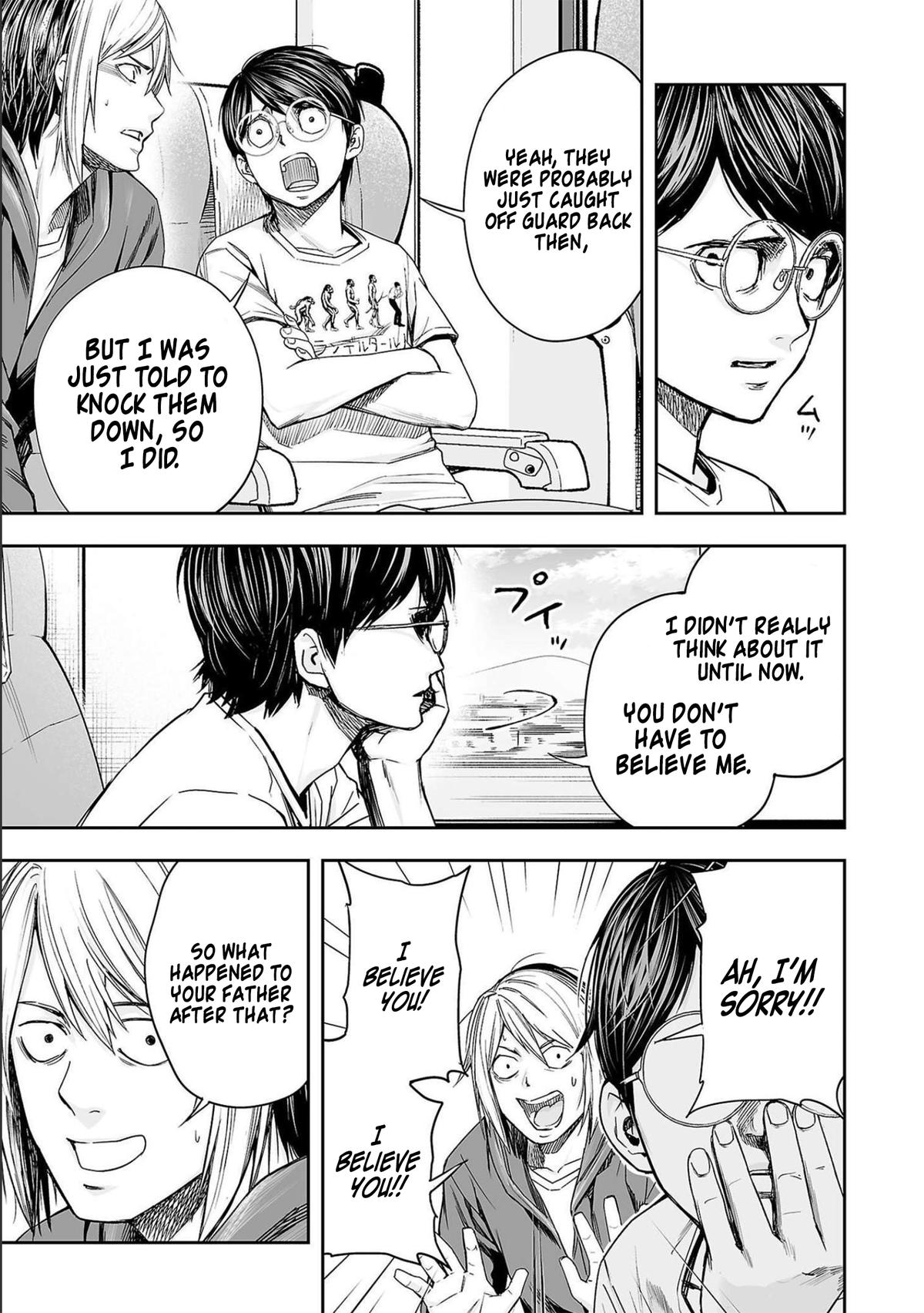 Tsuyoshi: The One Who No One can Win Against Chapter 132 page 13 - 