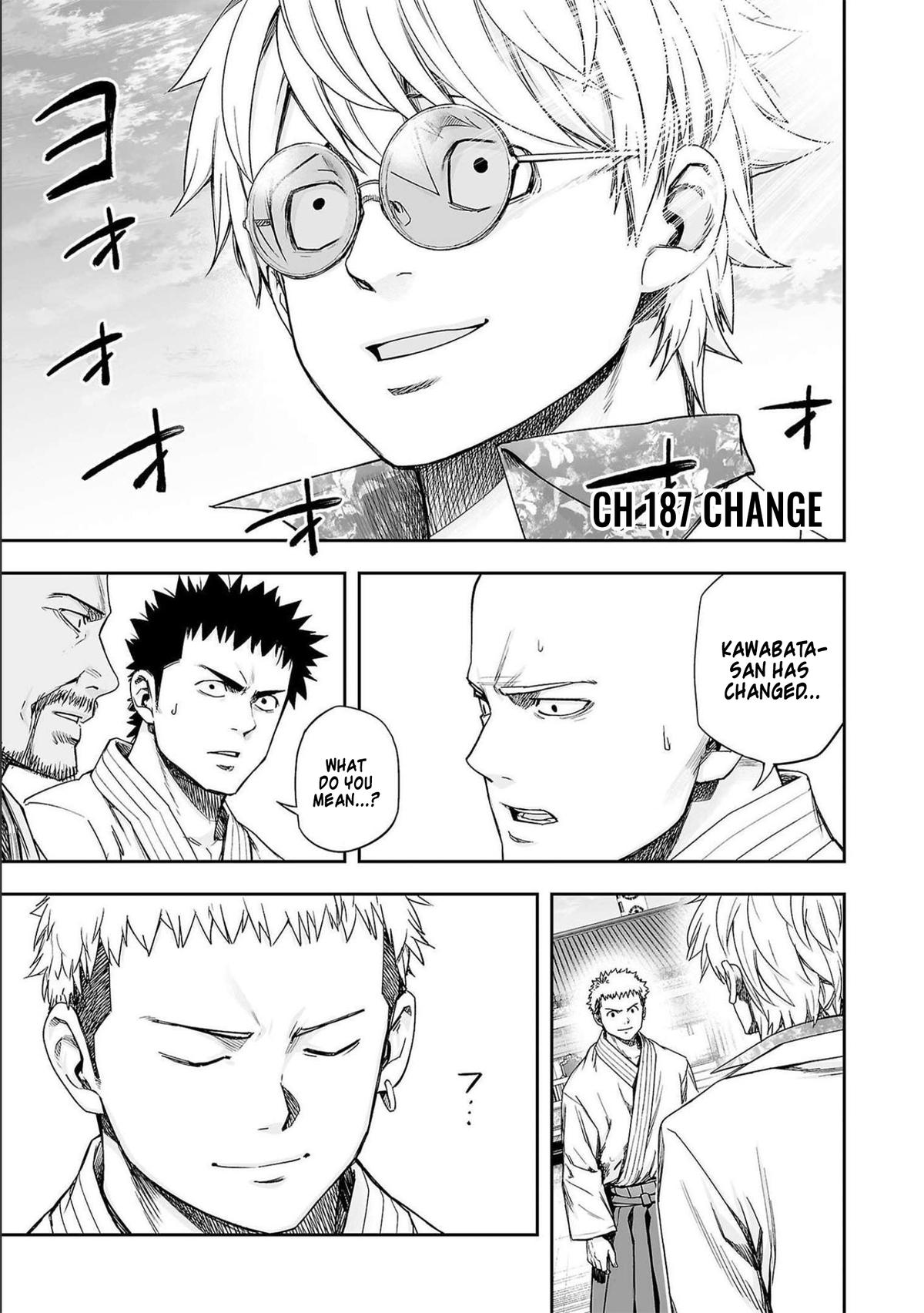 Tsuyoshi: The One Who No One can Win Against Chapter 187 page 1 - 