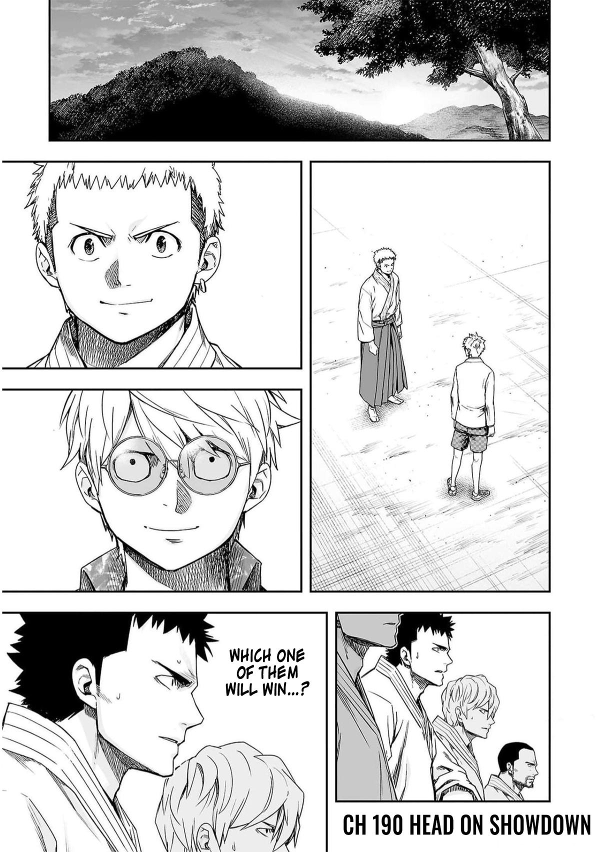 Tsuyoshi: The One Who No One can Win Against Chapter 190 page 1 - 