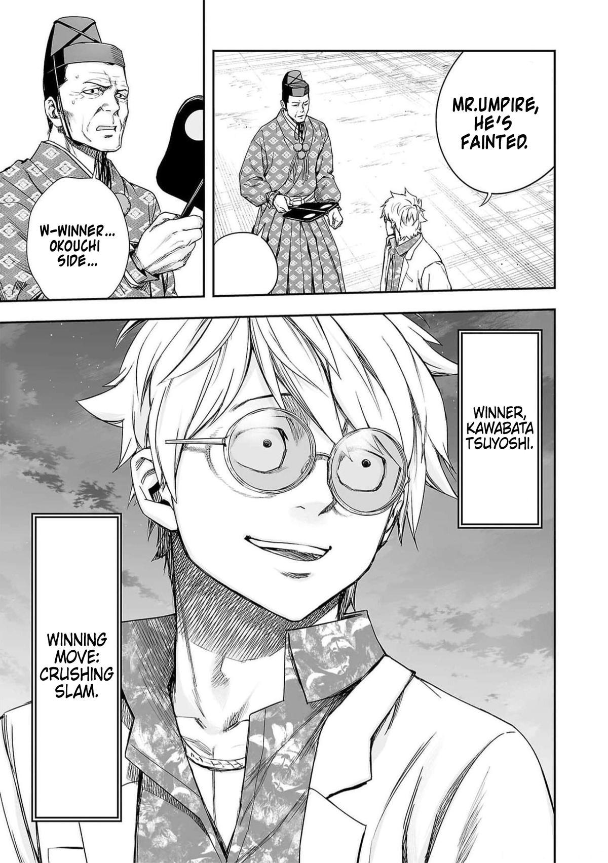 Tsuyoshi: The One Who No One can Win Against Chapter 190 page 14 - 